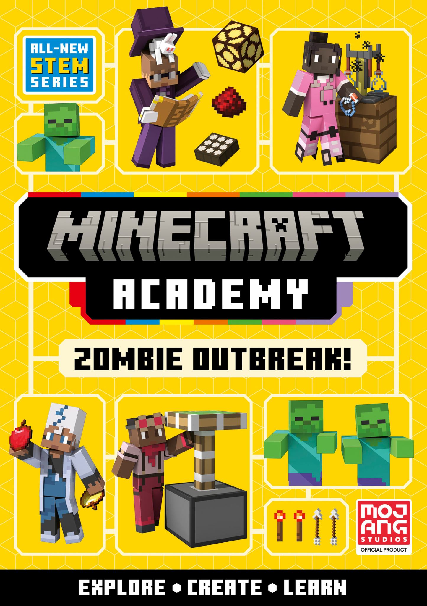 Minecraft Academy Zombie Outbreak Cover Image