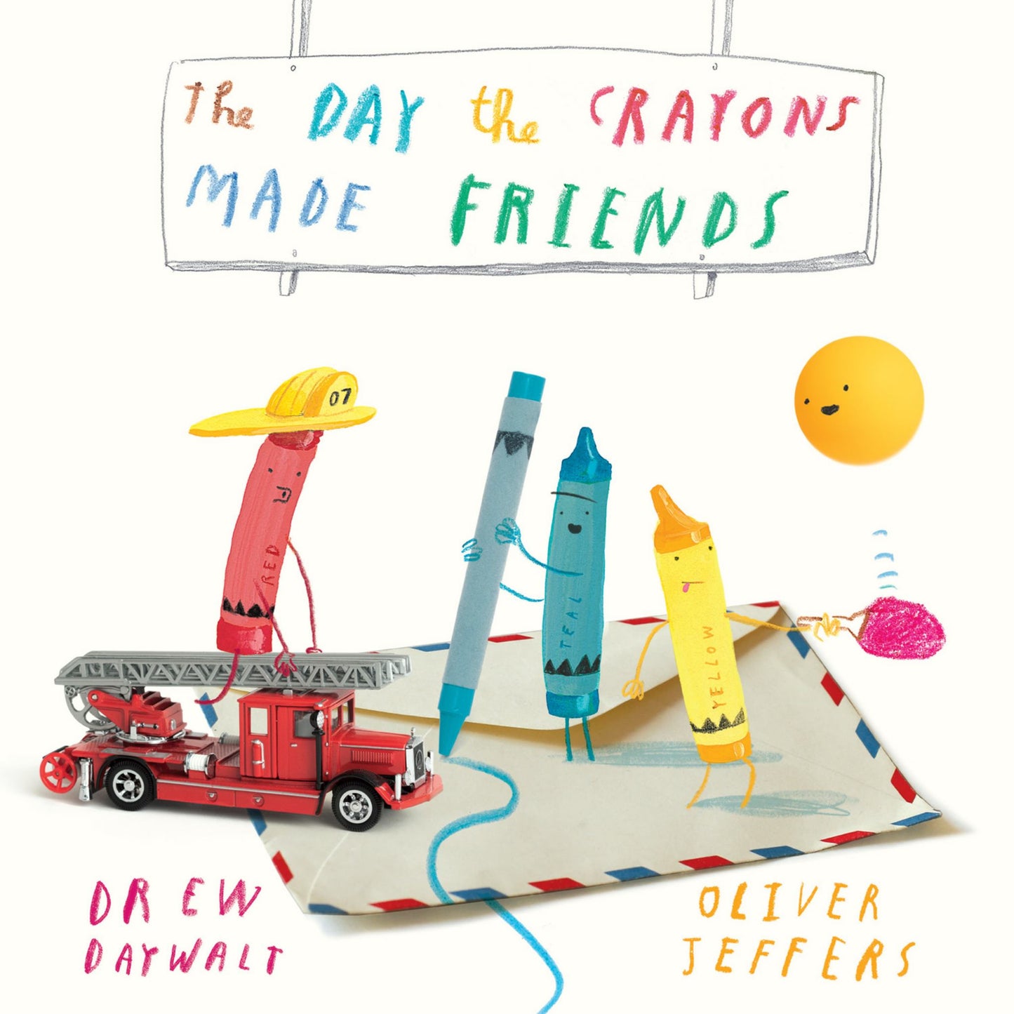 The Day the Crayons Made Friends Cover Image
