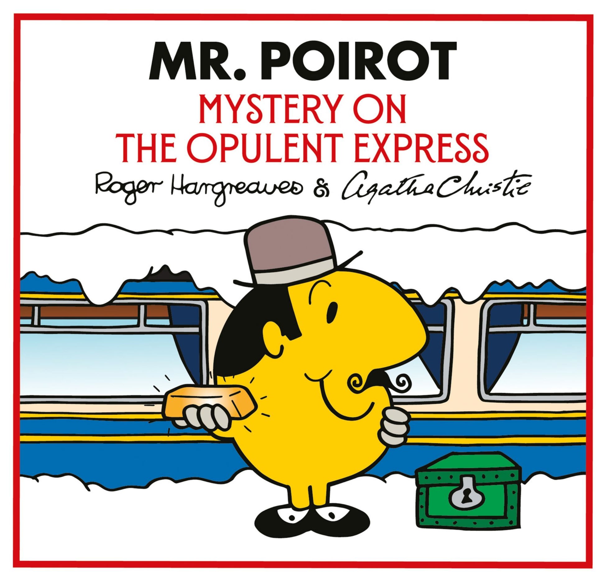 Mr. Poirot: Mystery on the Opulent Express (Mr Men Little Miss Agatha Christie Mysteries) Cover Image