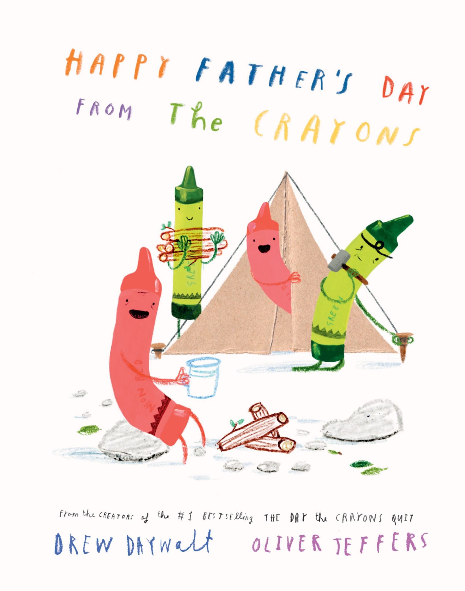 Happy Father's Day from the Crayons Cover Image