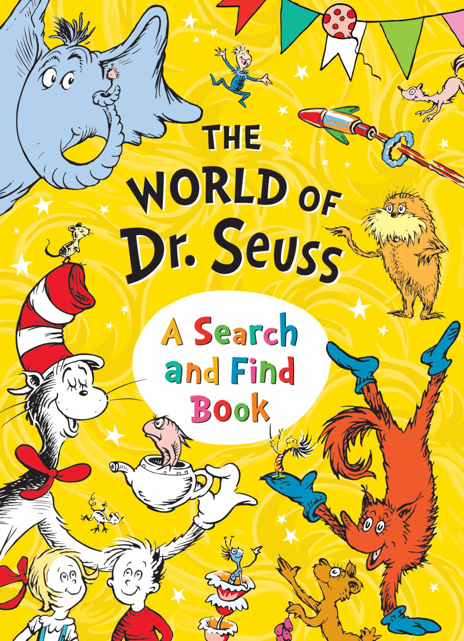 The World of Dr Seuss: a Search and Find Book Cover Image