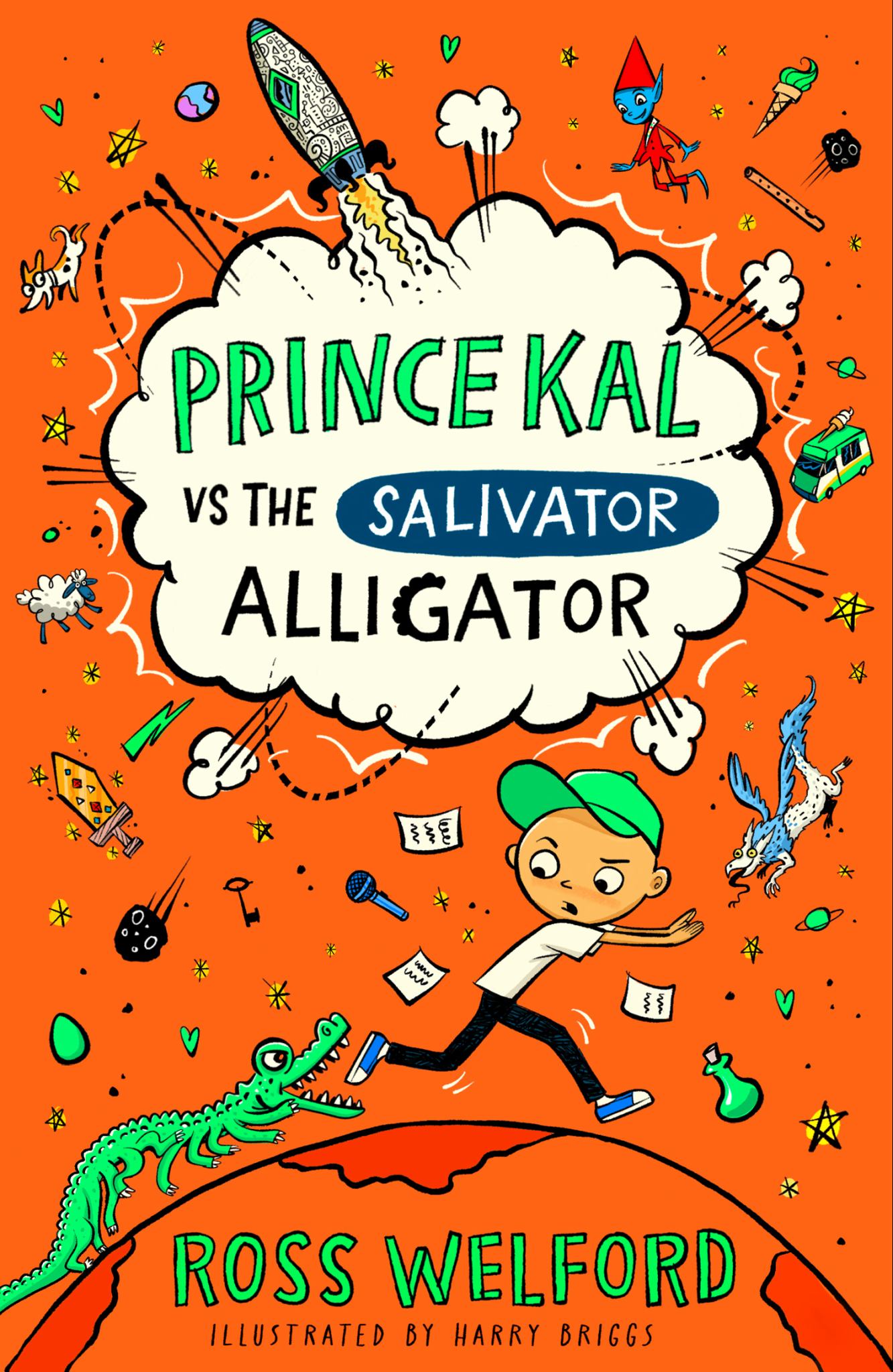 Prince Kal vs the Salivator Alligator Cover Image