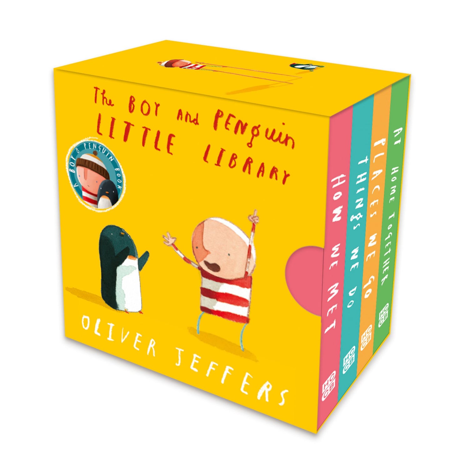 The Boy and Penguin Little Library Cover Image