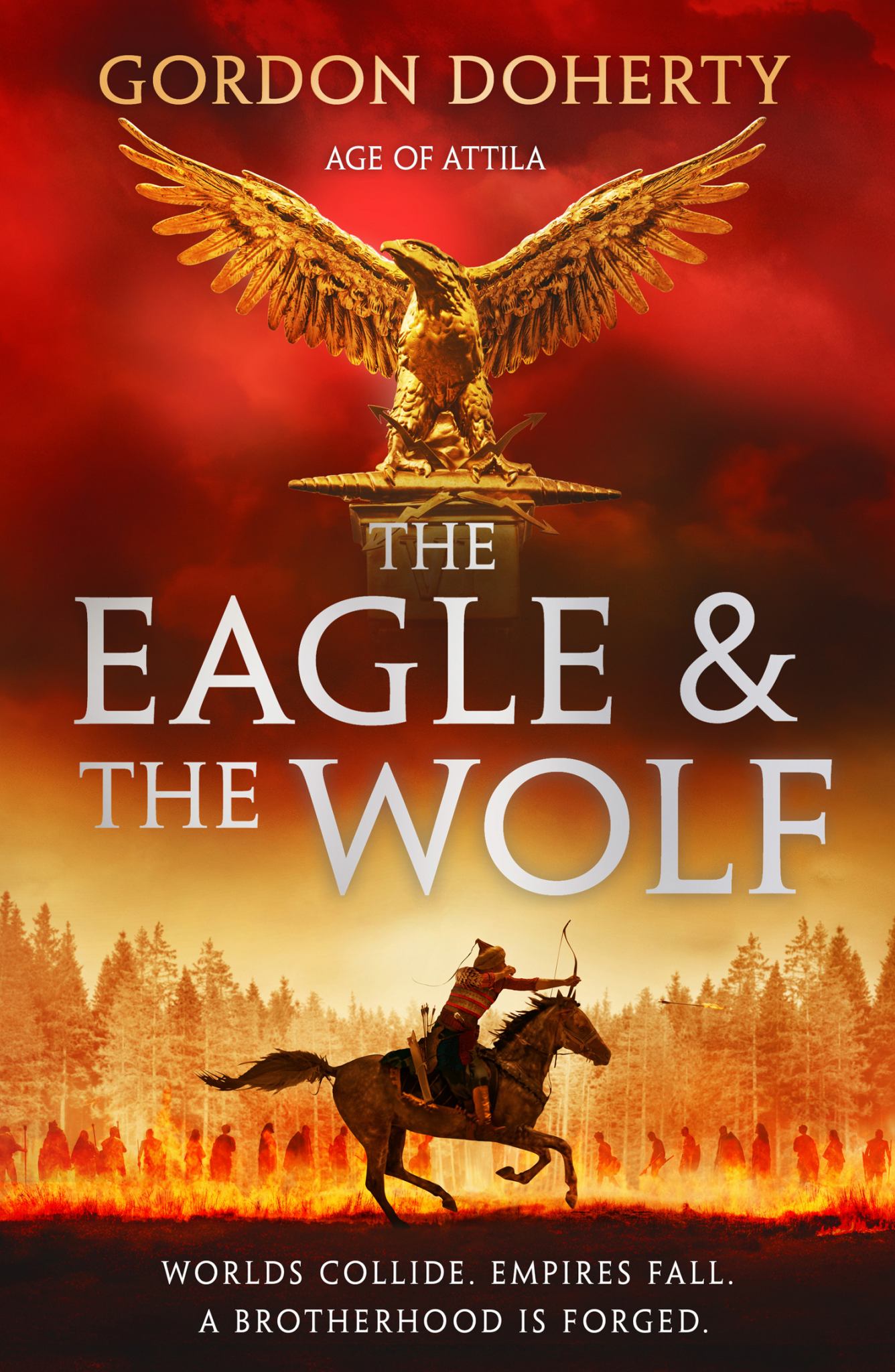 The Eagle and the Wolf (Age of Attila, Book 1) Cover Image