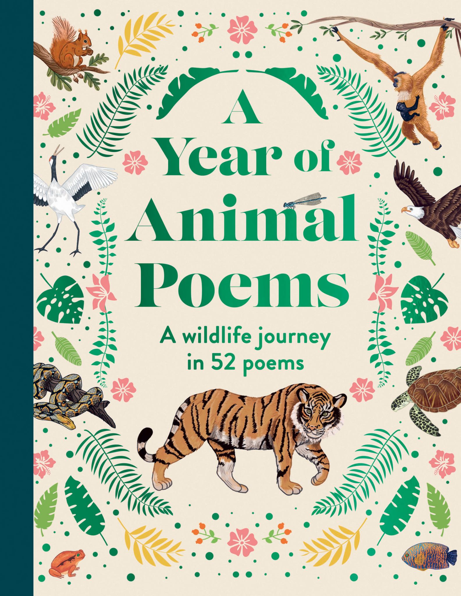 A Year of Animal Poems Cover Image