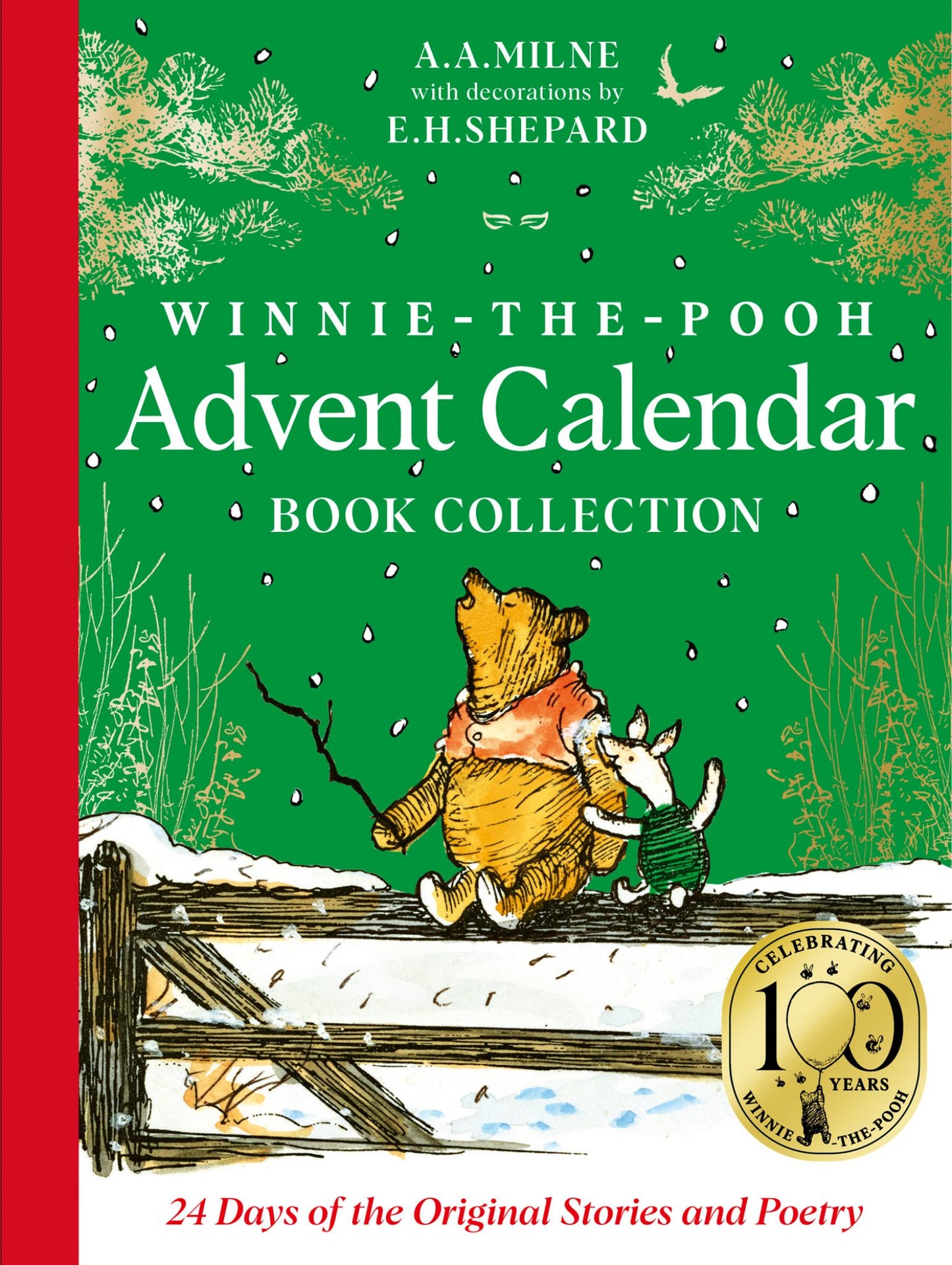 Winnie-The-Pooh: Advent Calendar Book Collection Cover Image