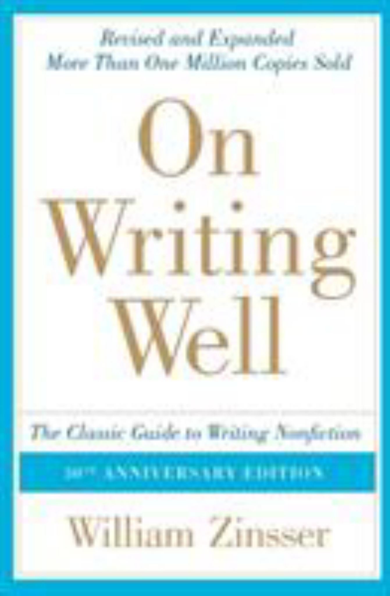 On Writing Well Cover Image
