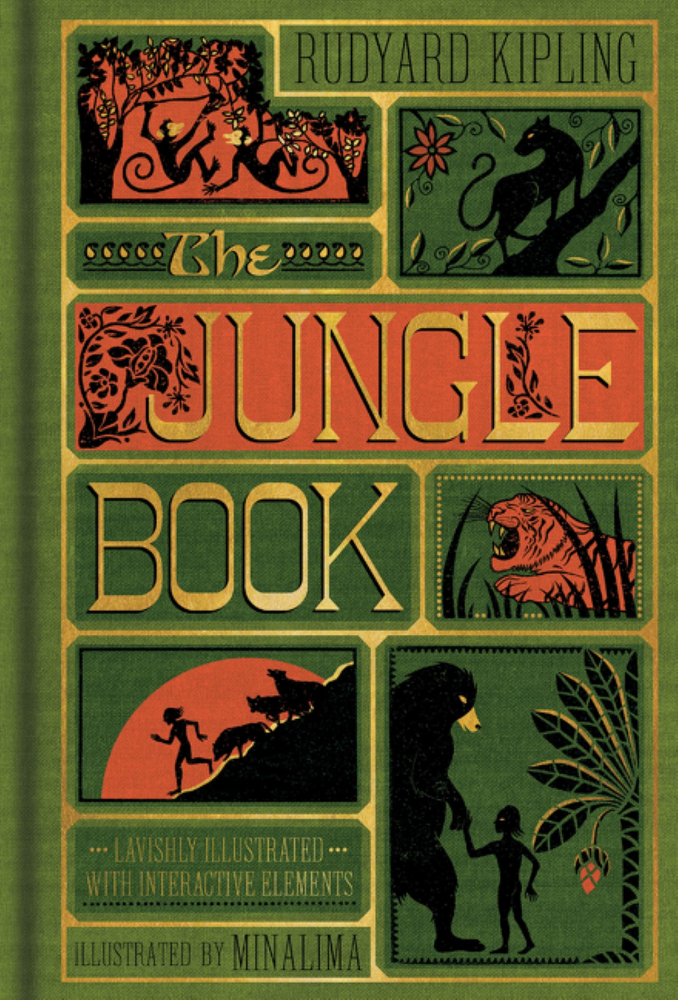 The Jungle Book (MinaLima Edition) (Illustrated with Interactive Elements) Cover Image