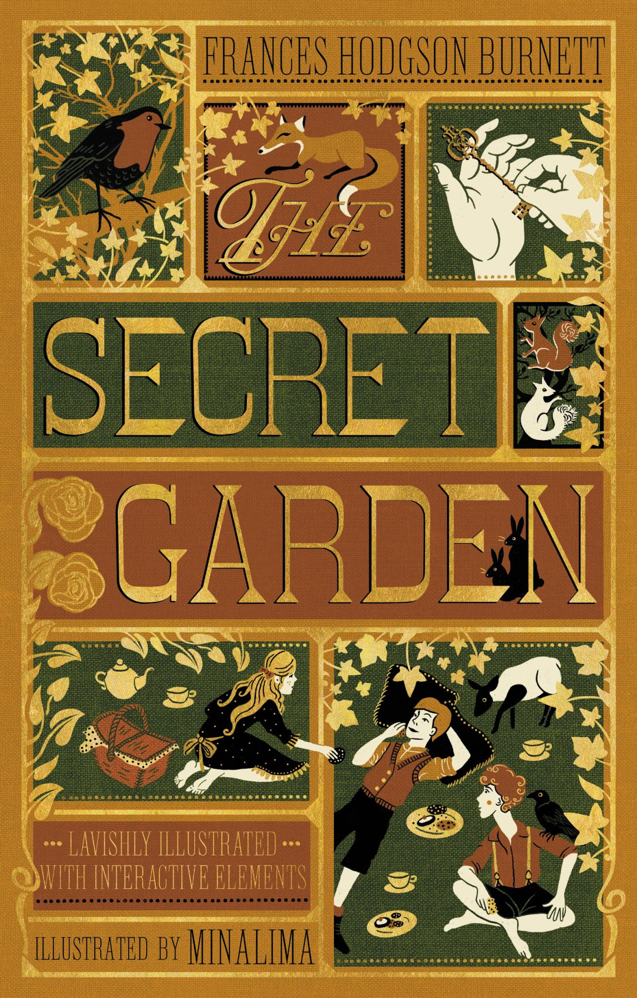 The Secret Garden (MinaLima Edition) (Illustrated with Interactive Elements) Cover Image