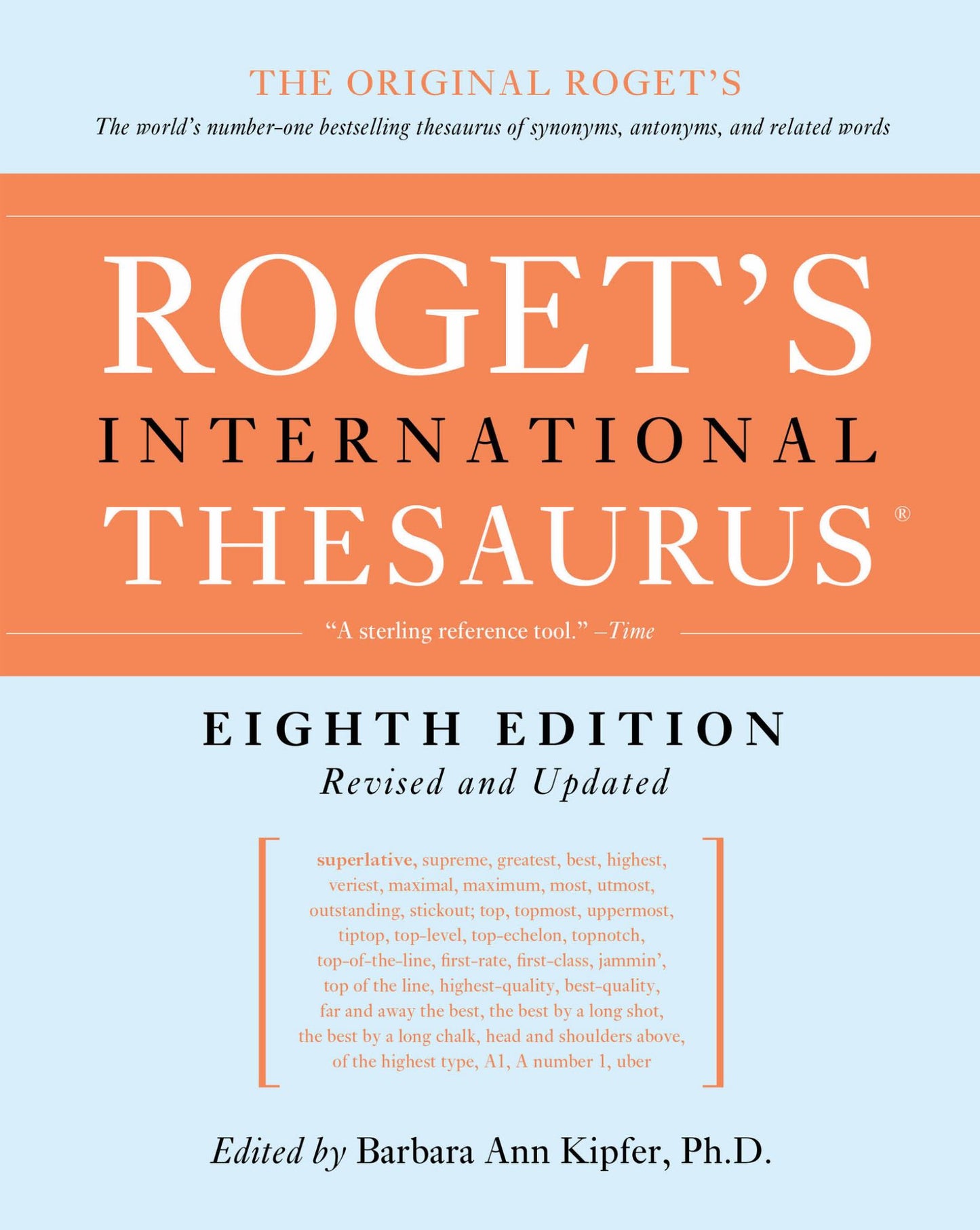 Roget's International Thesaurus, 8th Edition Cover Image