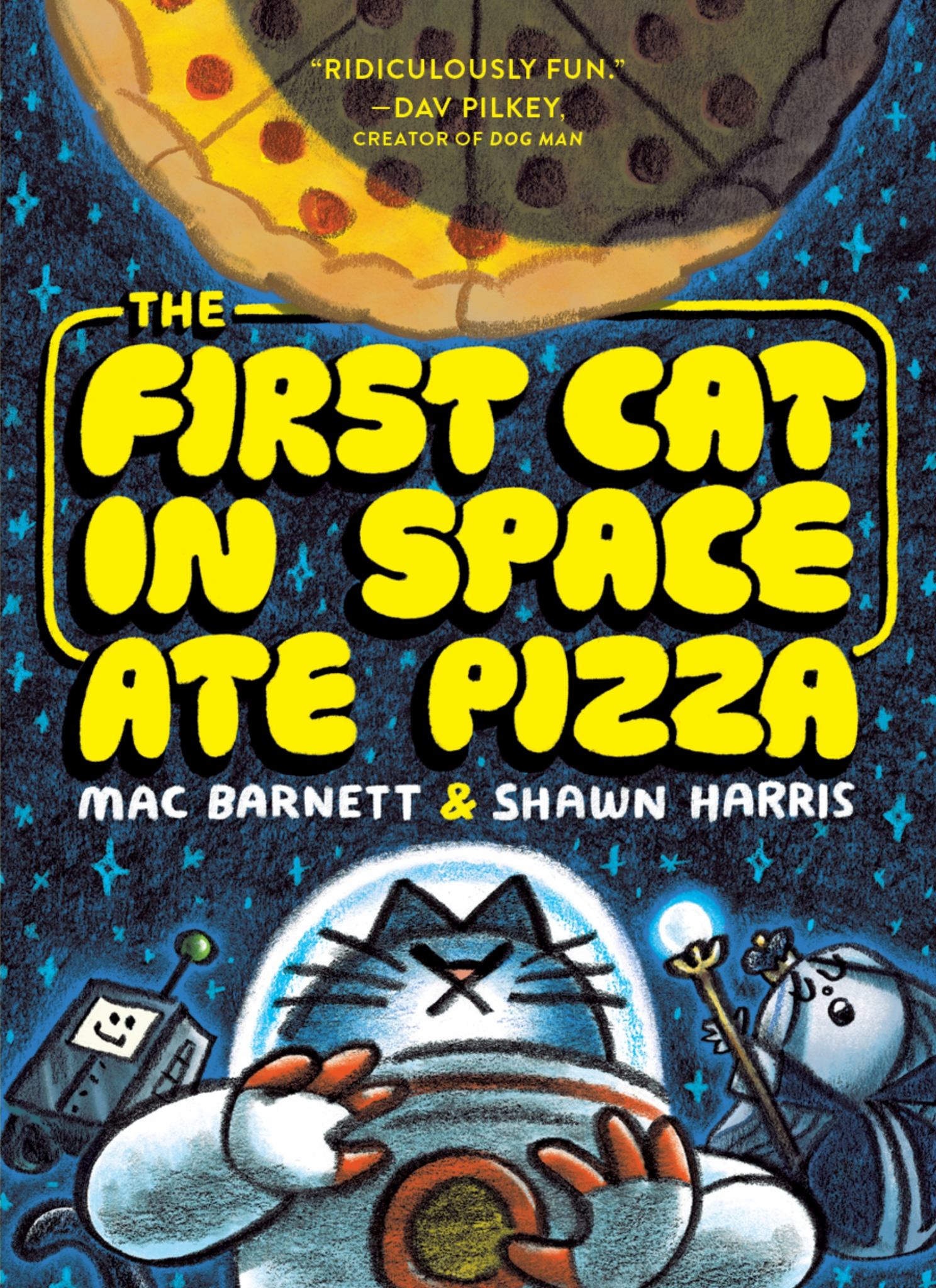 The First Cat in Space Ate Pizza Cover Image