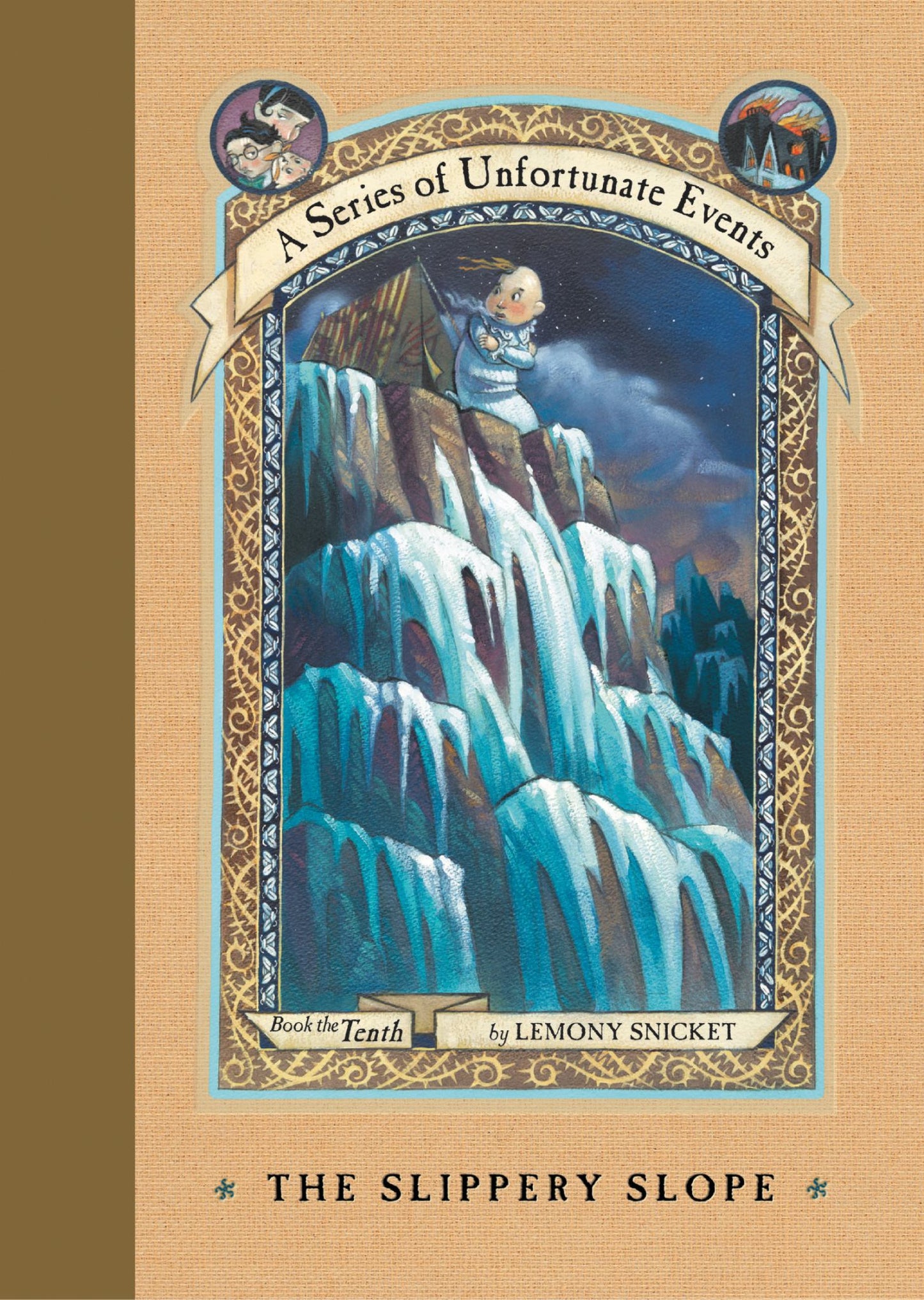 A Series of Unfortunate Events #10: the Slippery Slope Cover Image