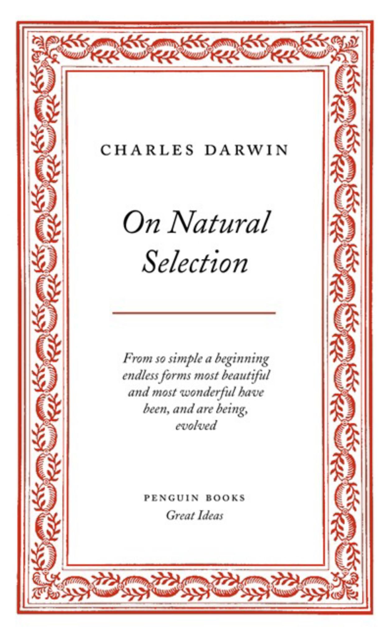 Great Ideas on Natural Selection Cover Image