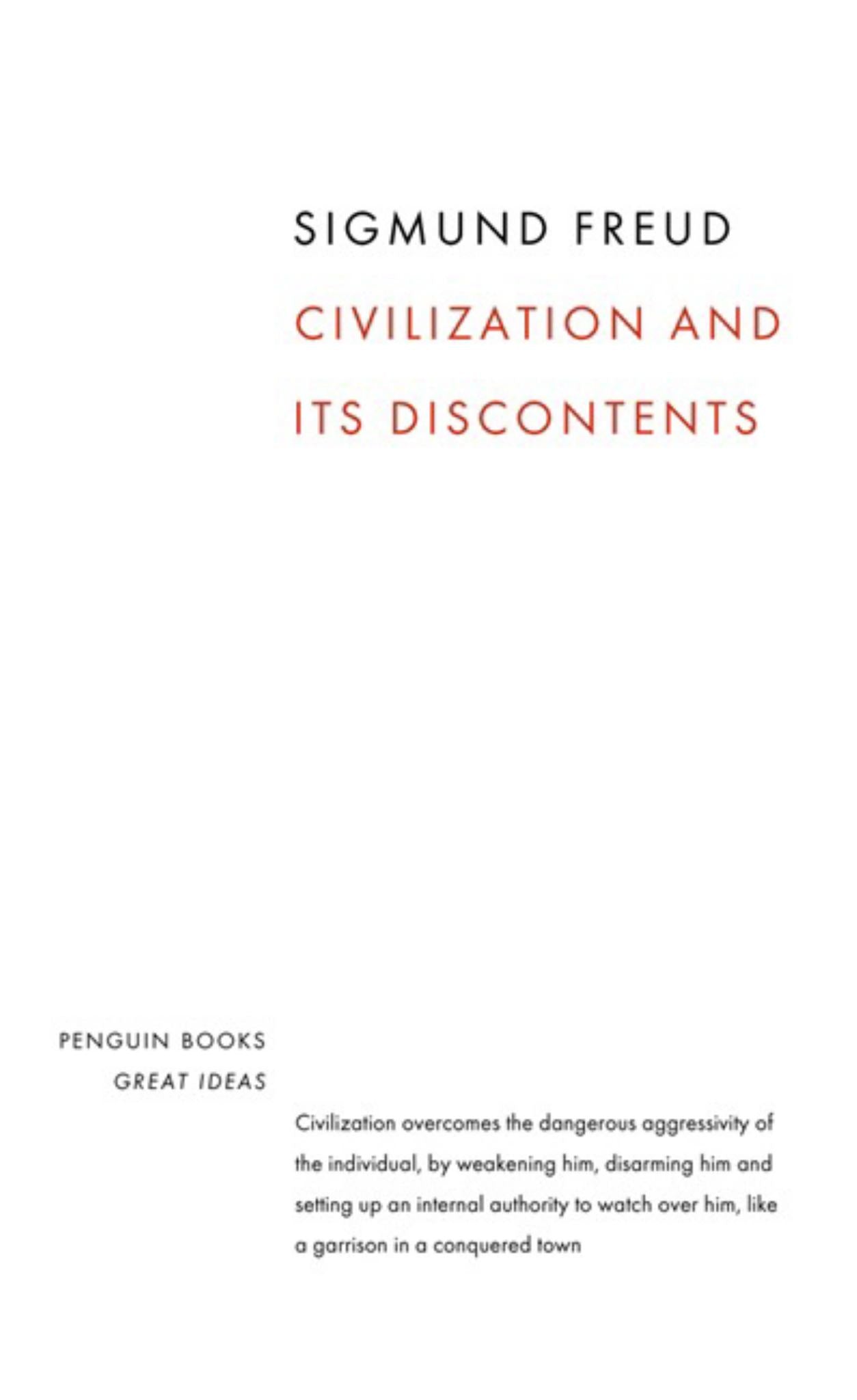 Civilization and Its Discontents Cover Image