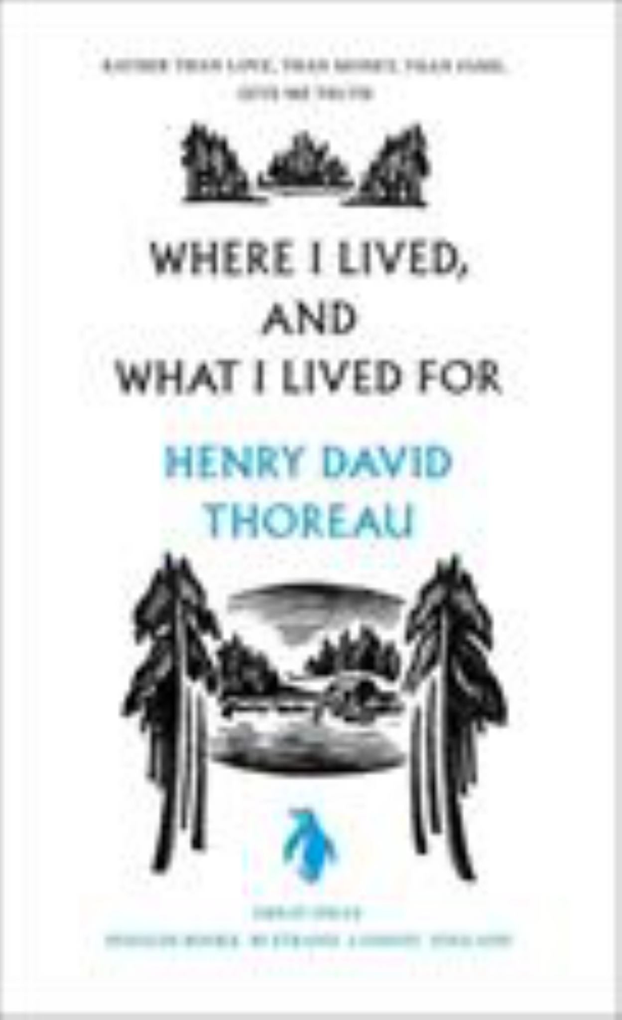 Great Ideas Where I Lived and What I Lived For Cover Image