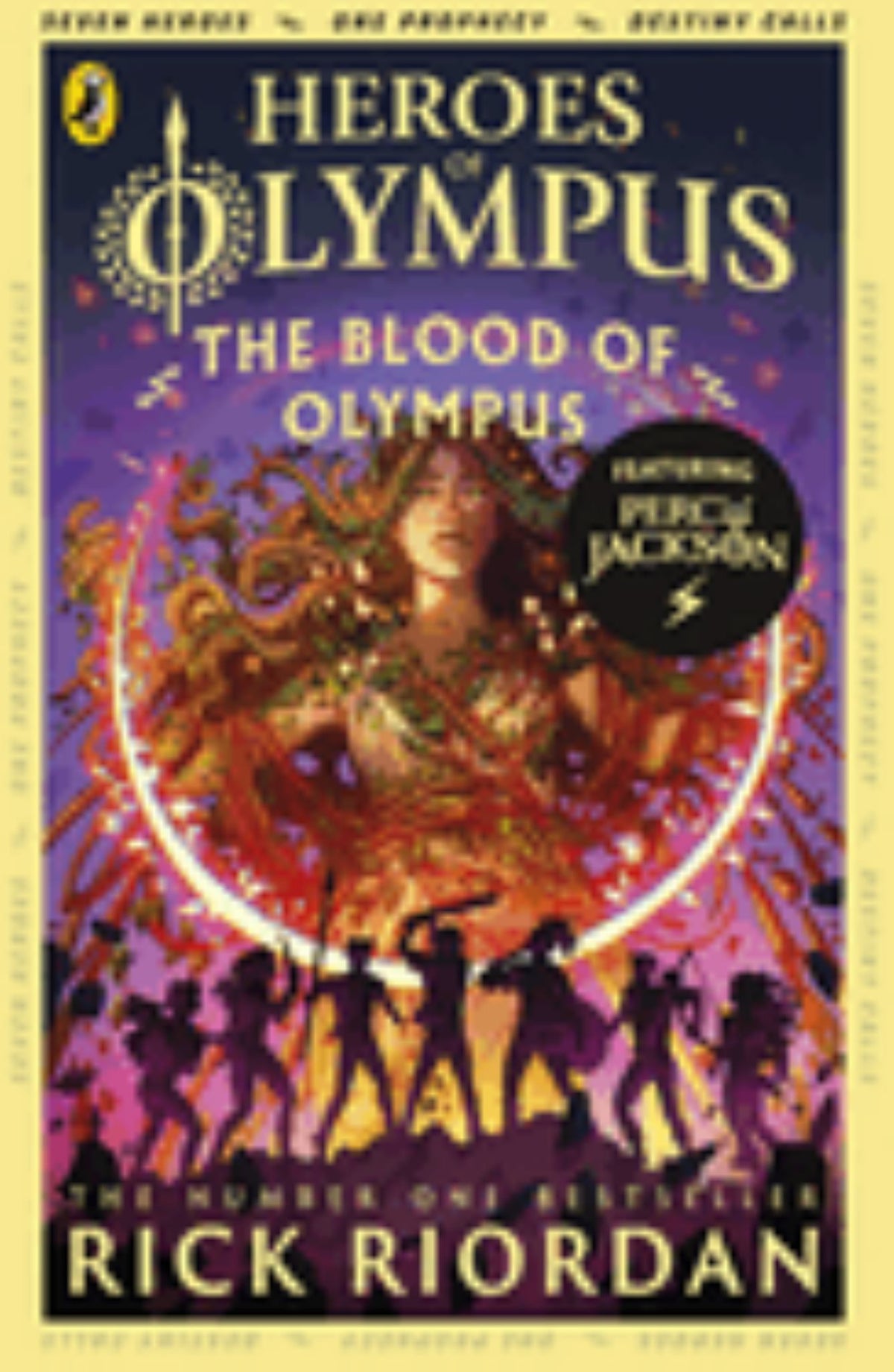 The Blood of Olympus (Heroes of Olympus Book 5) Cover Image