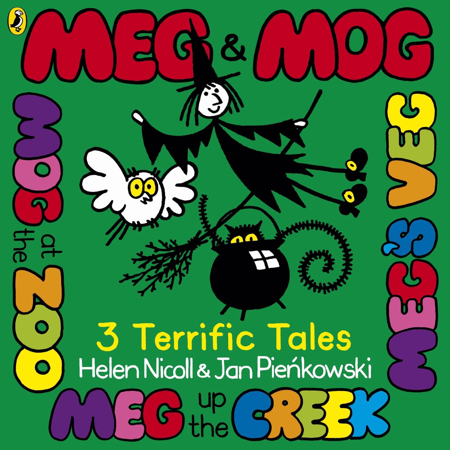 Meg and Mog:Three Terrific Tales Cover Image