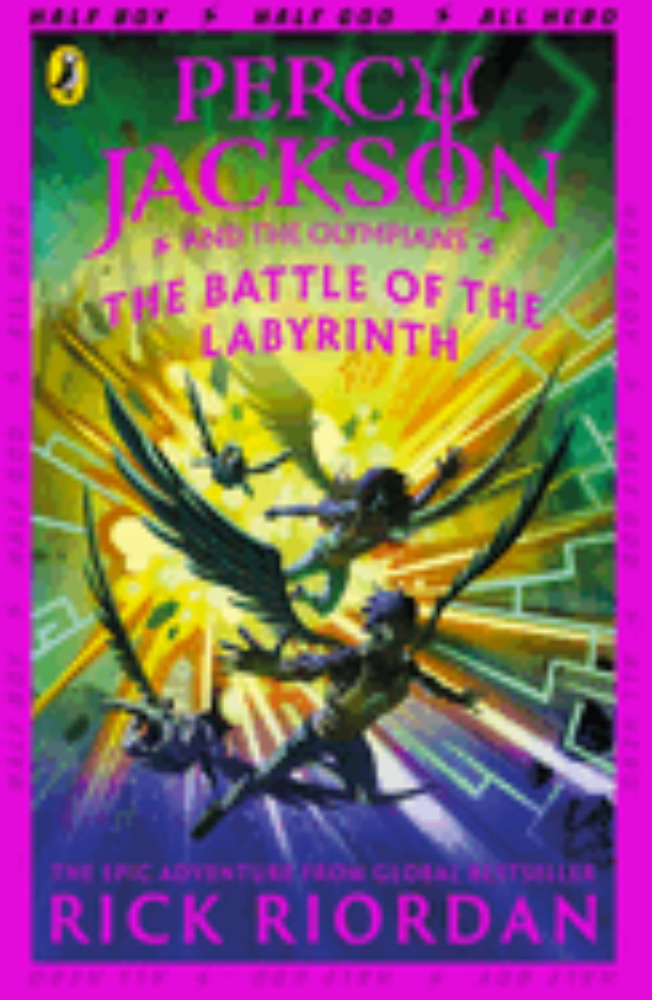 Percy Jackson and the Battle of the Labyrinth Cover Image