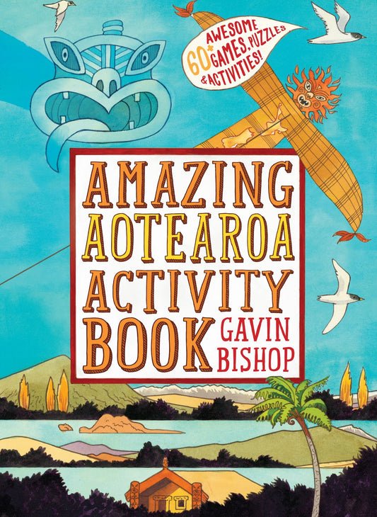 Amazing Aotearoa Activity Book Cover Image