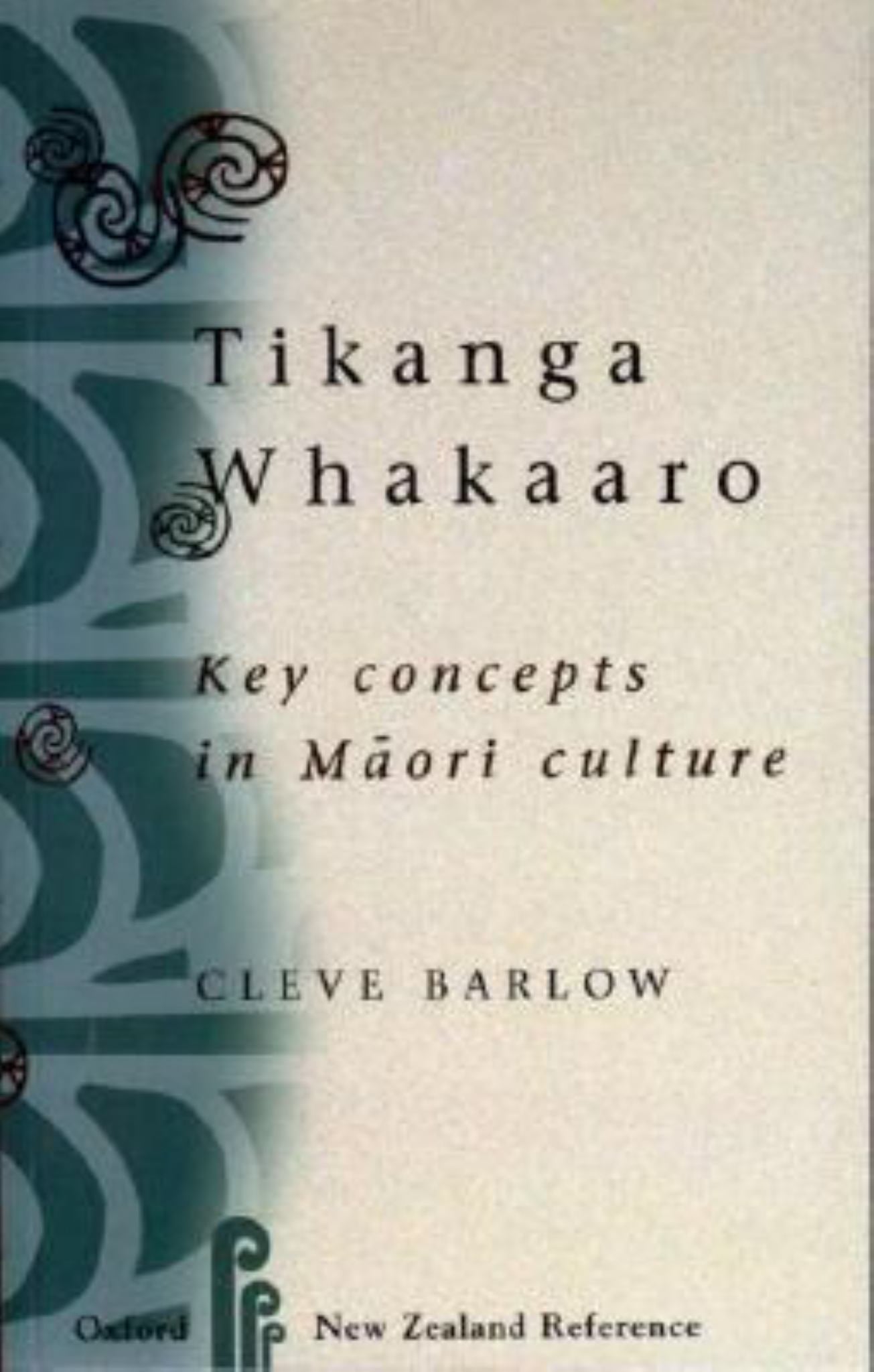 Tikanga Whakaaro Cover Image