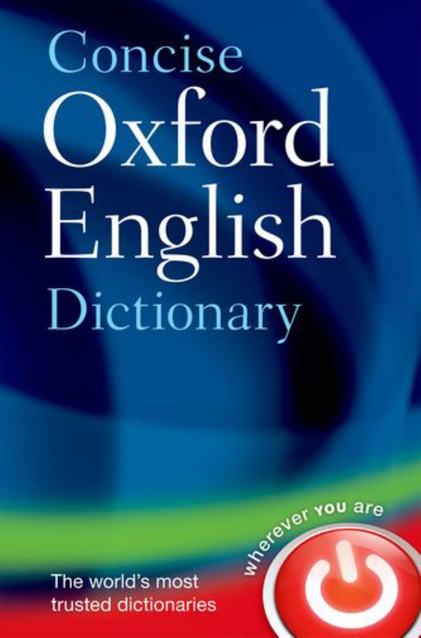 Concise Oxford English Dictionary Cover Image
