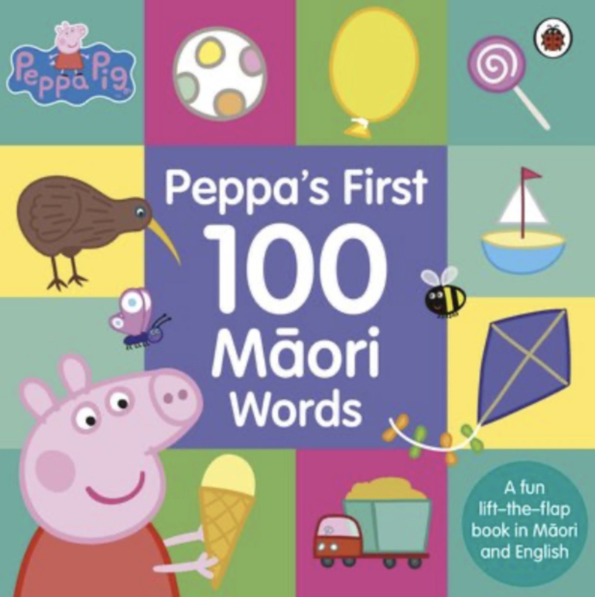 Peppa Pig: Peppa's First 100 Maori Words Cover Image