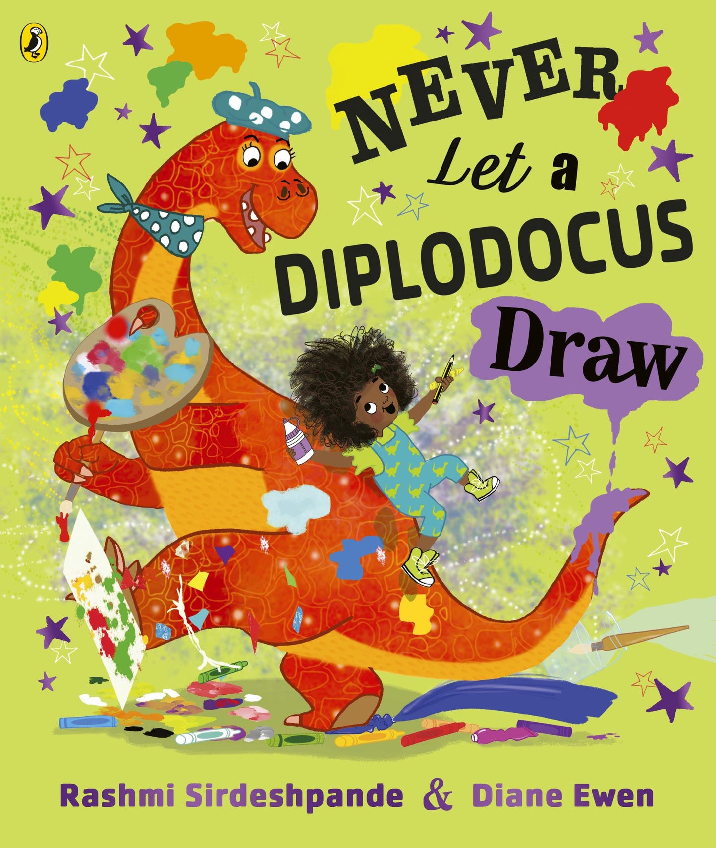 Never Let a Diplodocus Draw Cover Image