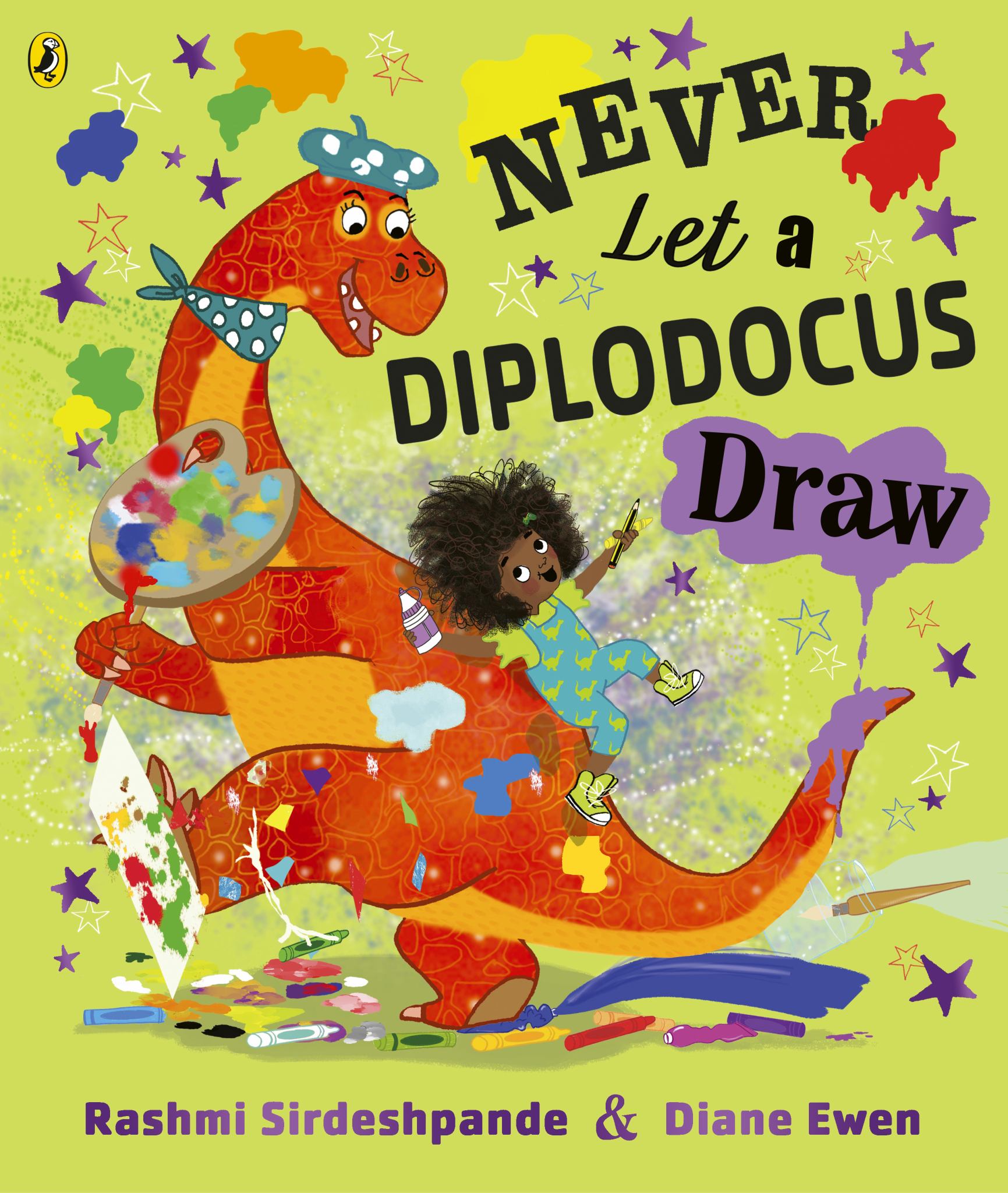 Never Let a Diplodocus Draw Cover Image