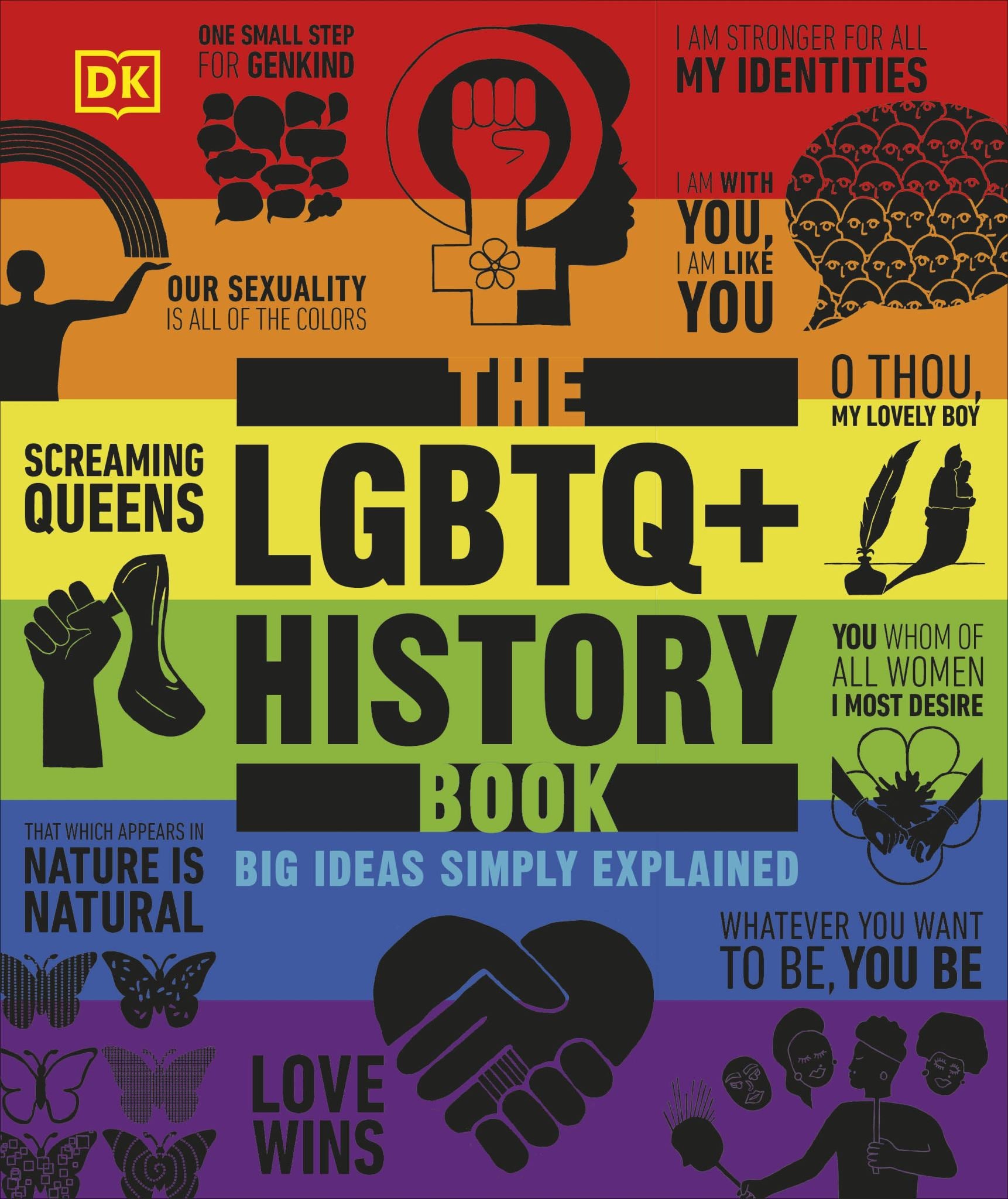 The LGBTQ + History Book Cover Image