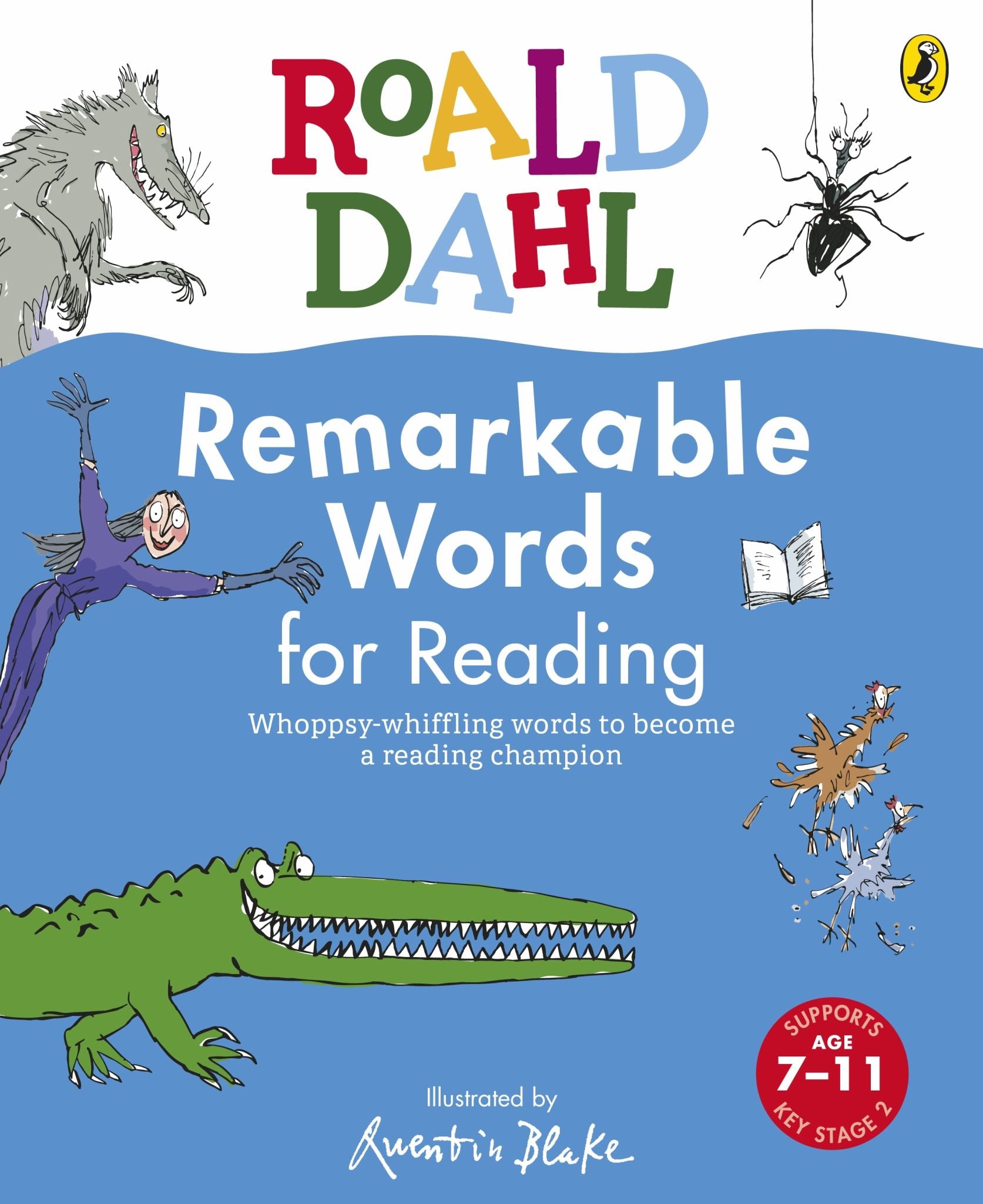 Roald Dahl Remarkable Words for Reading Cover Image