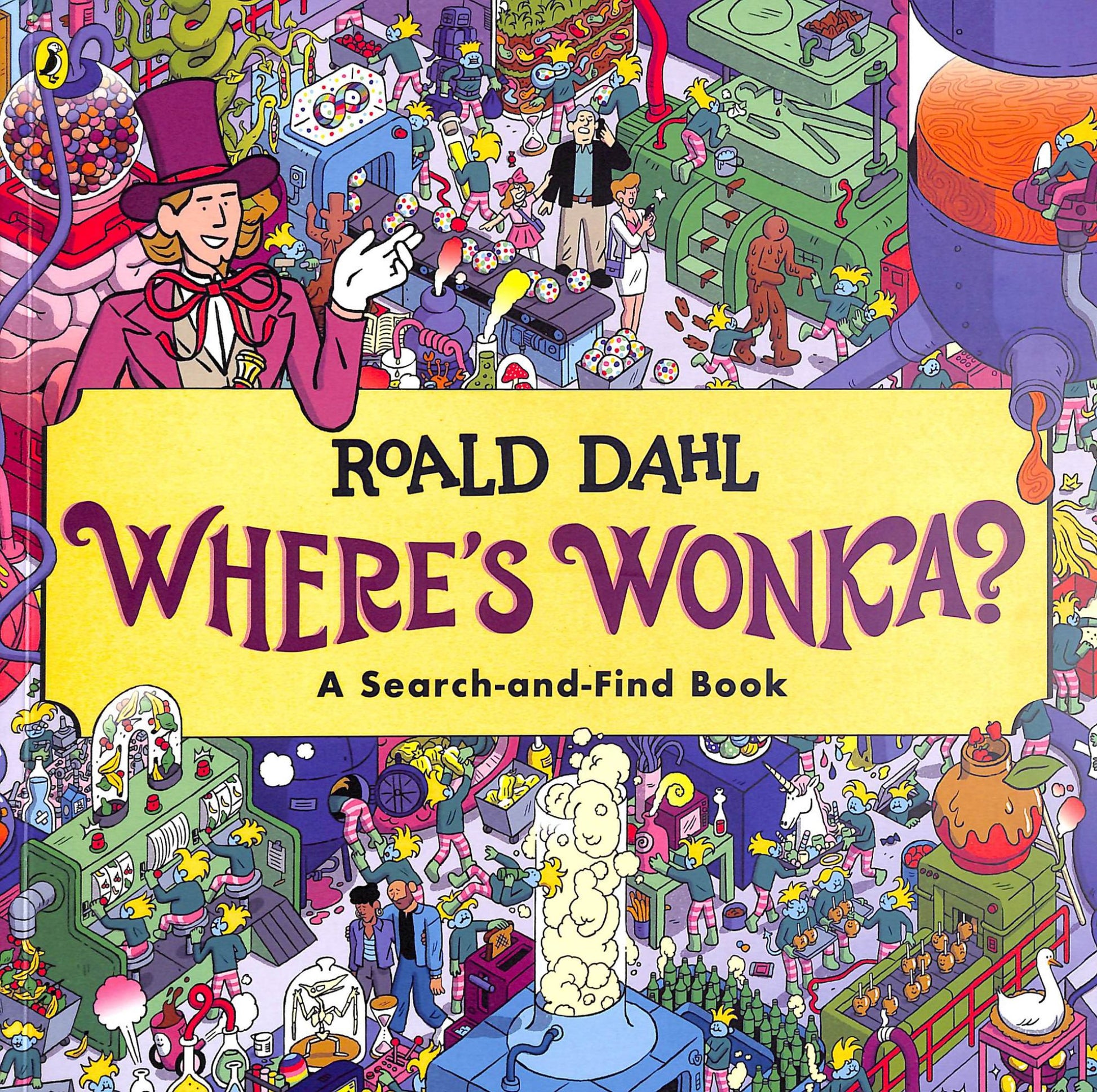 Where's Wonka?: a Search-And-Find Book Cover Image