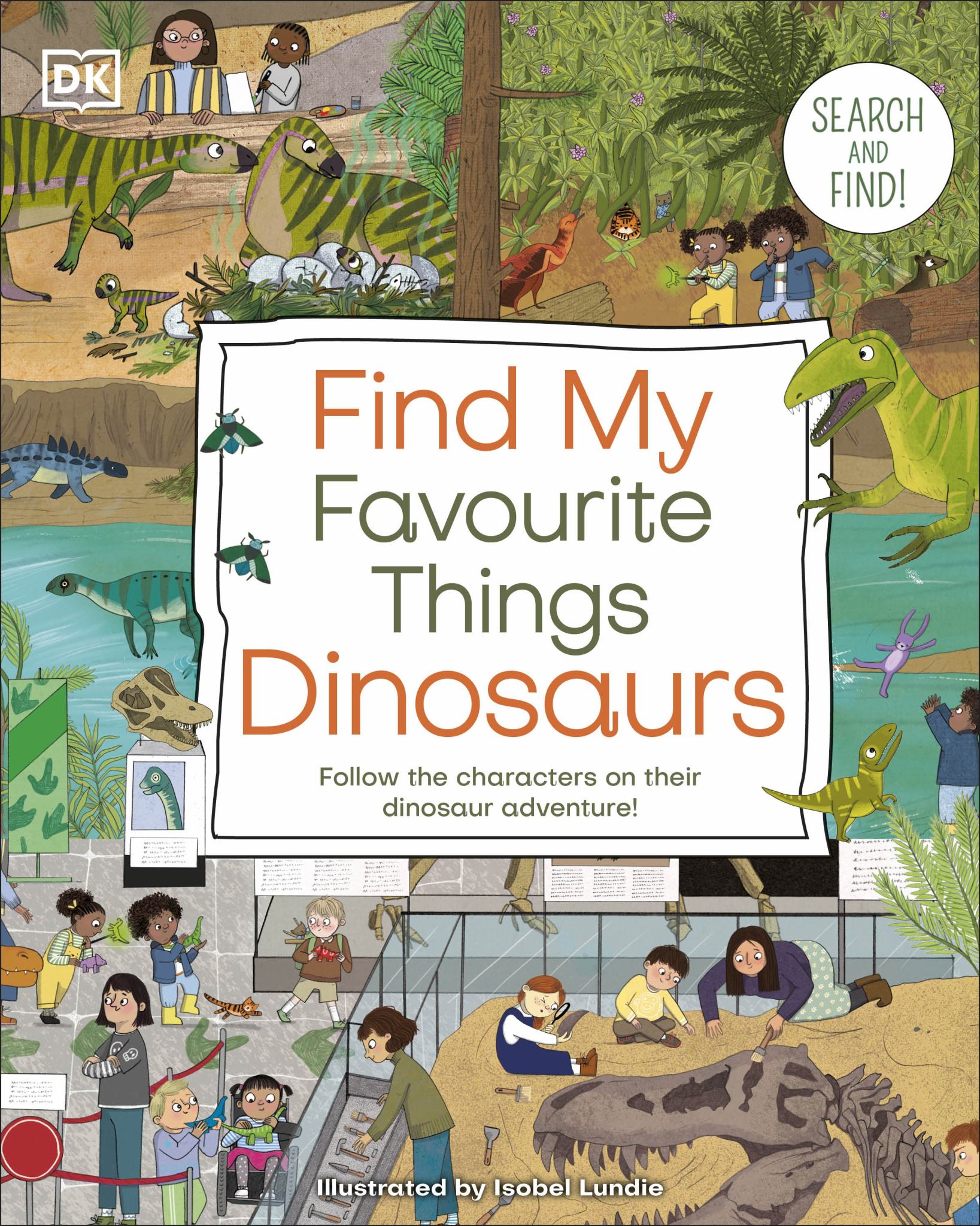 Find My Favourite Things Dinosaurs Cover Image