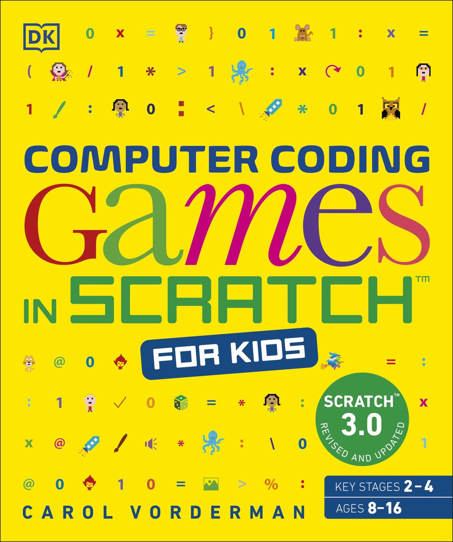 Computer Coding Games in Scratch for Kids Cover Image