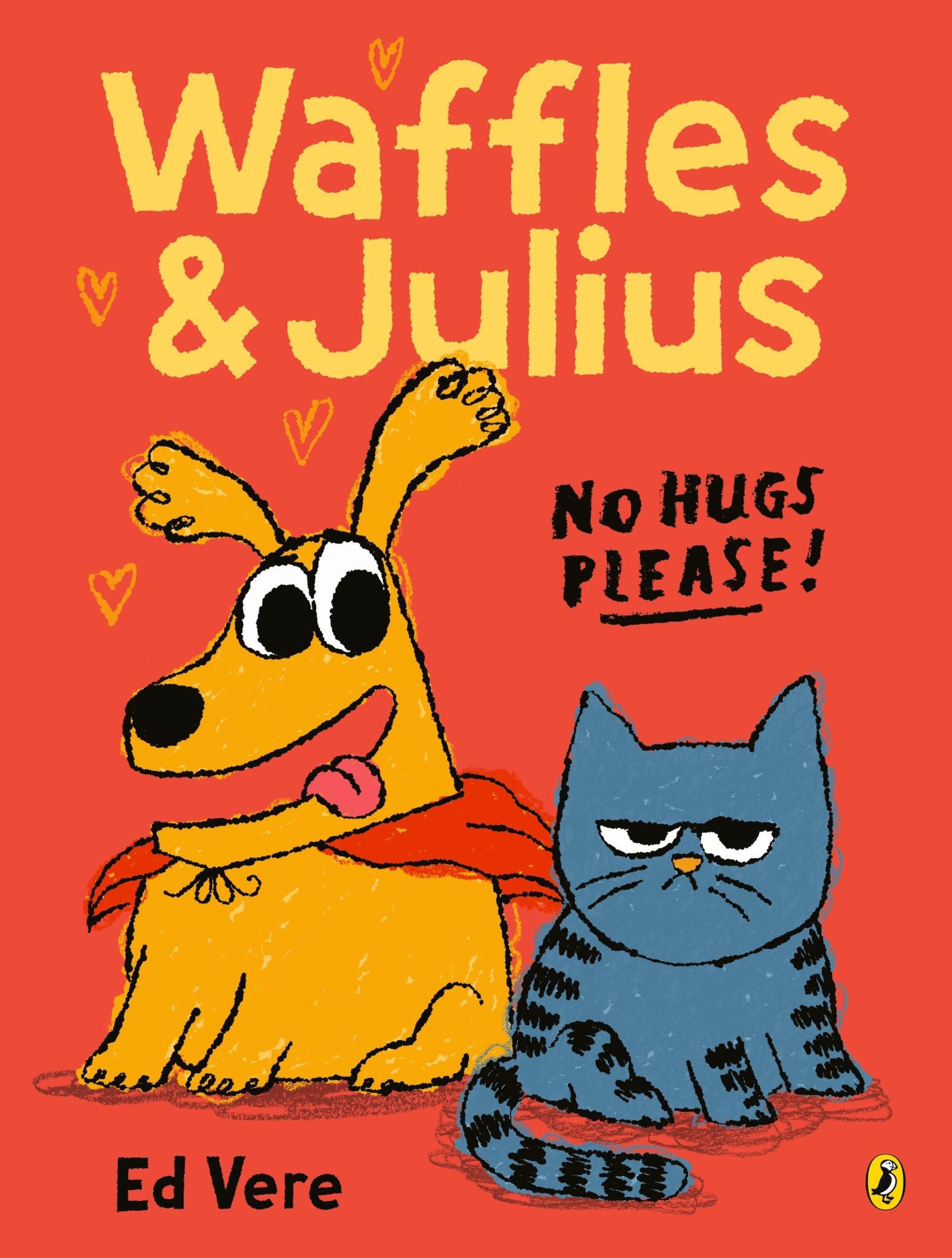 Waffles and Julius: No Hugs Please Cover Image