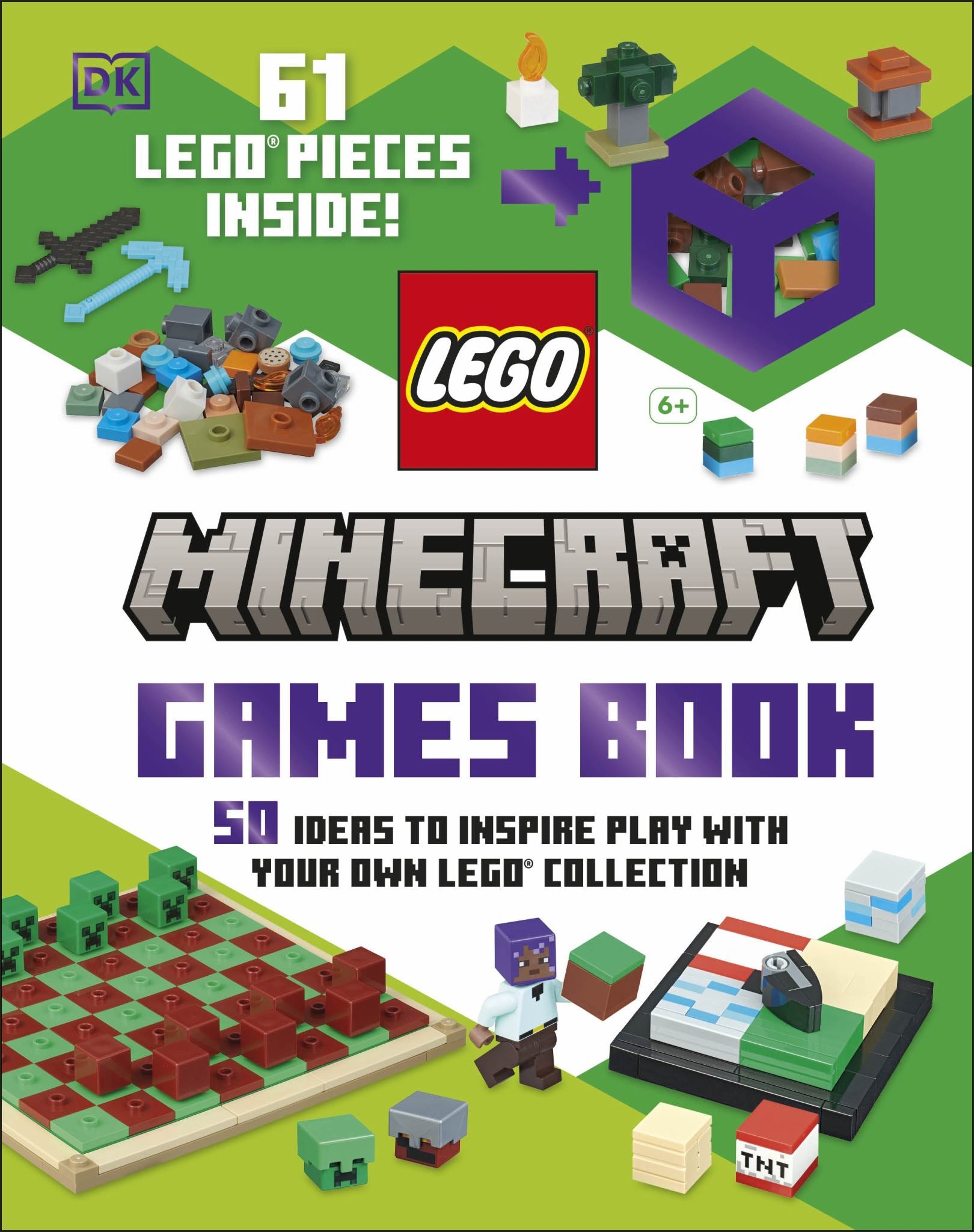 LEGO Minecraft Games Book Cover Image