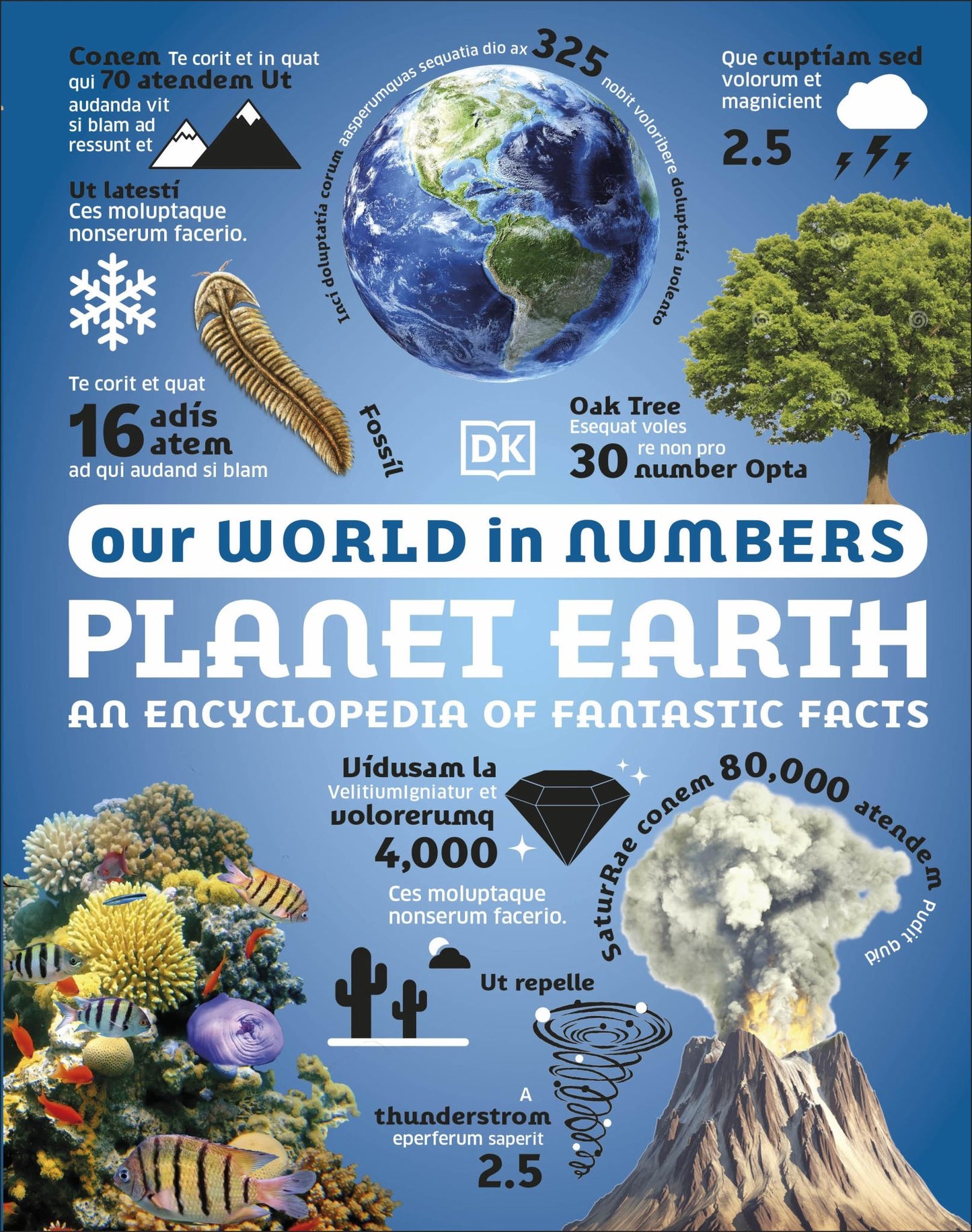 Our World in Numbers Planet Earth Cover Image