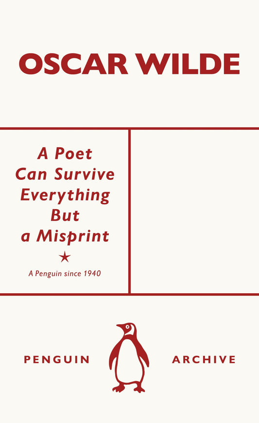 A Poet Can Survive Everything but a Misprint Cover Image