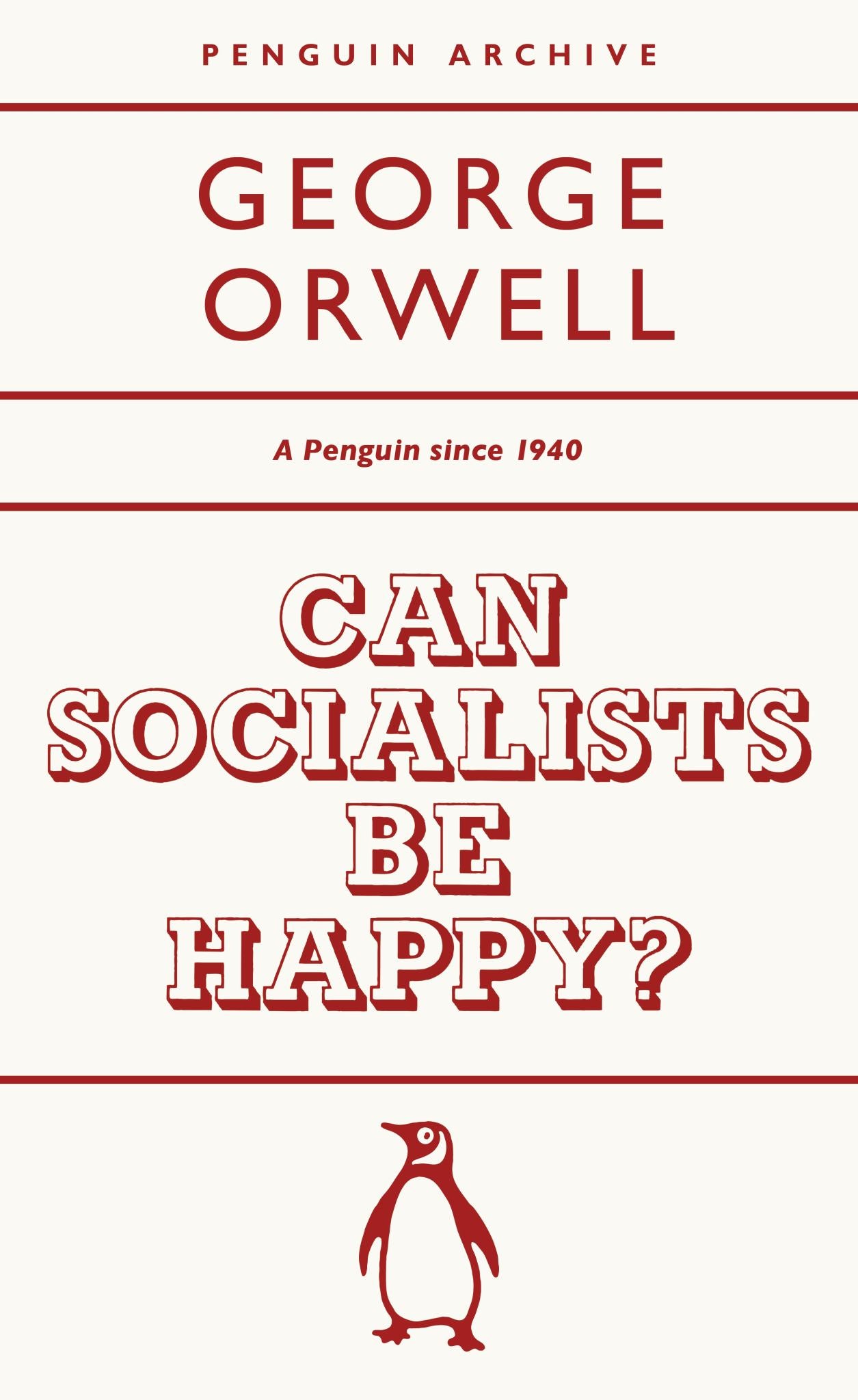 Can Socialists Be Happy? Cover Image