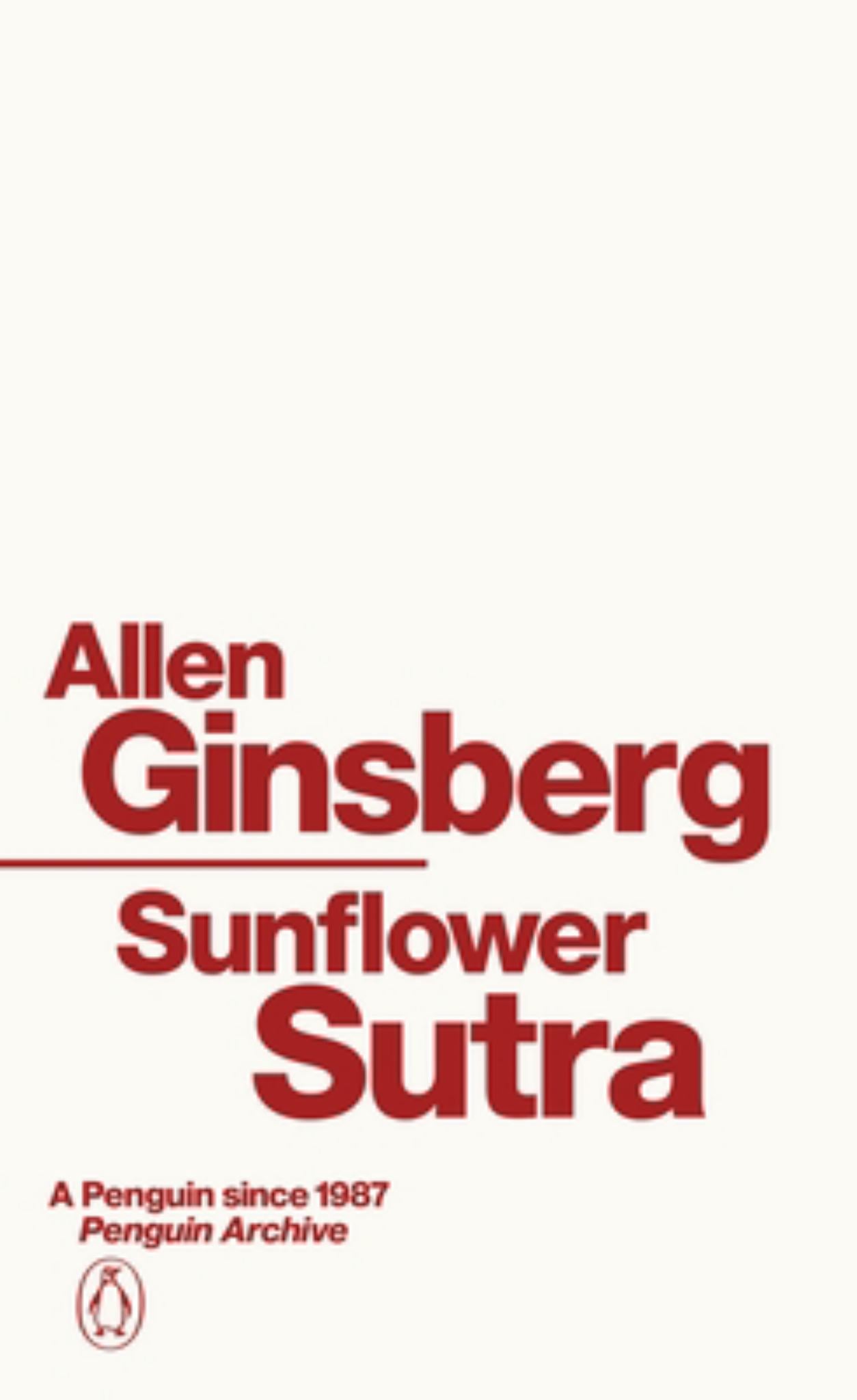 Sunflower Sutra Cover Image