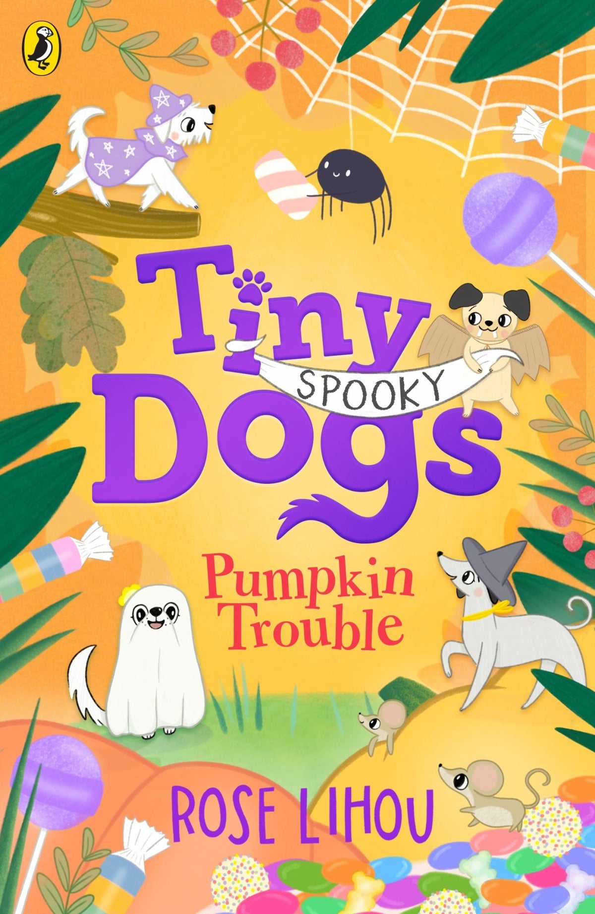 Tiny Dogs: Pumpkin Trouble Cover Image