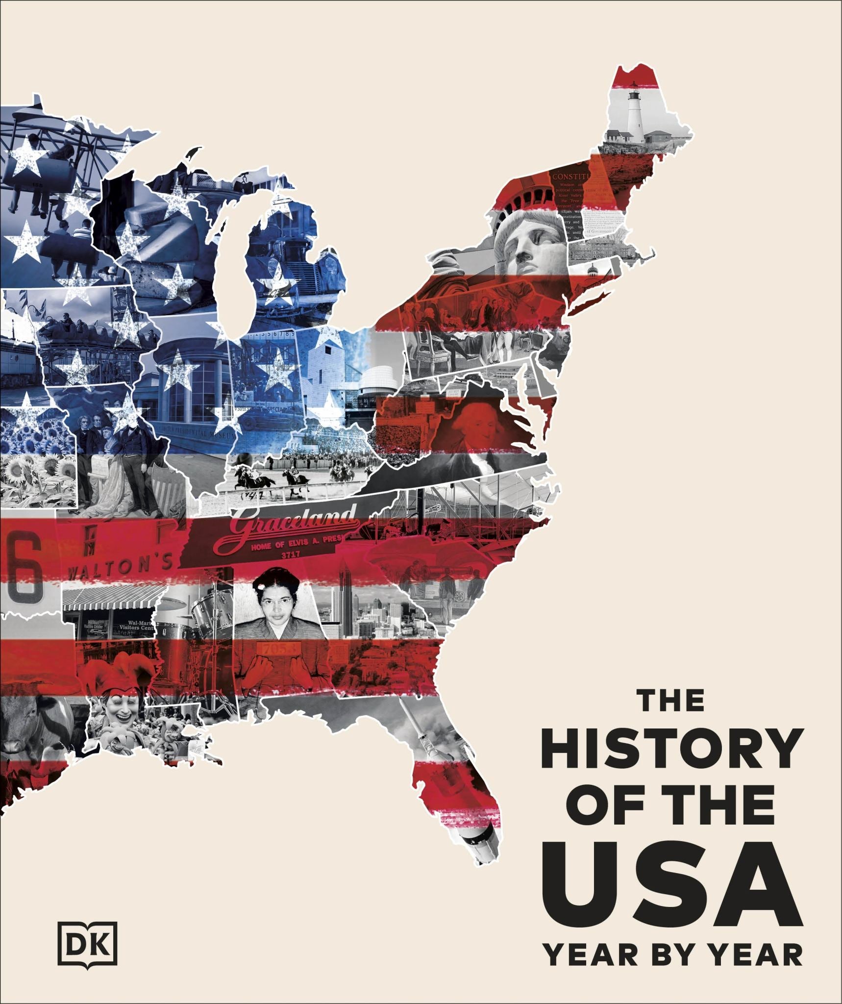 The History of the USA Year by Year Cover Image