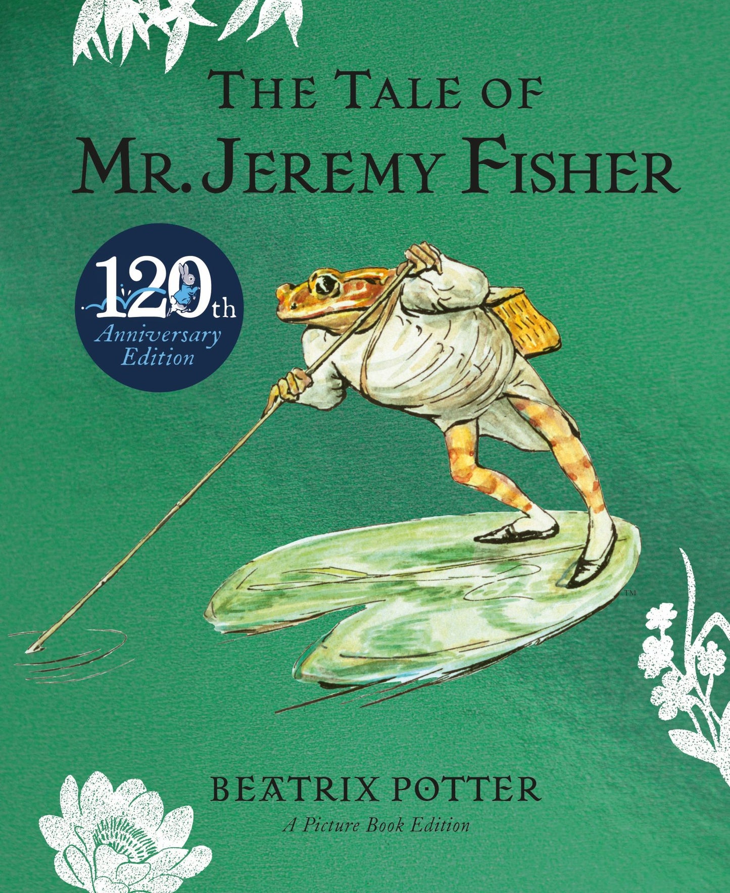 The Tale of Mr. Jeremy Fisher Picture Book Cover Image