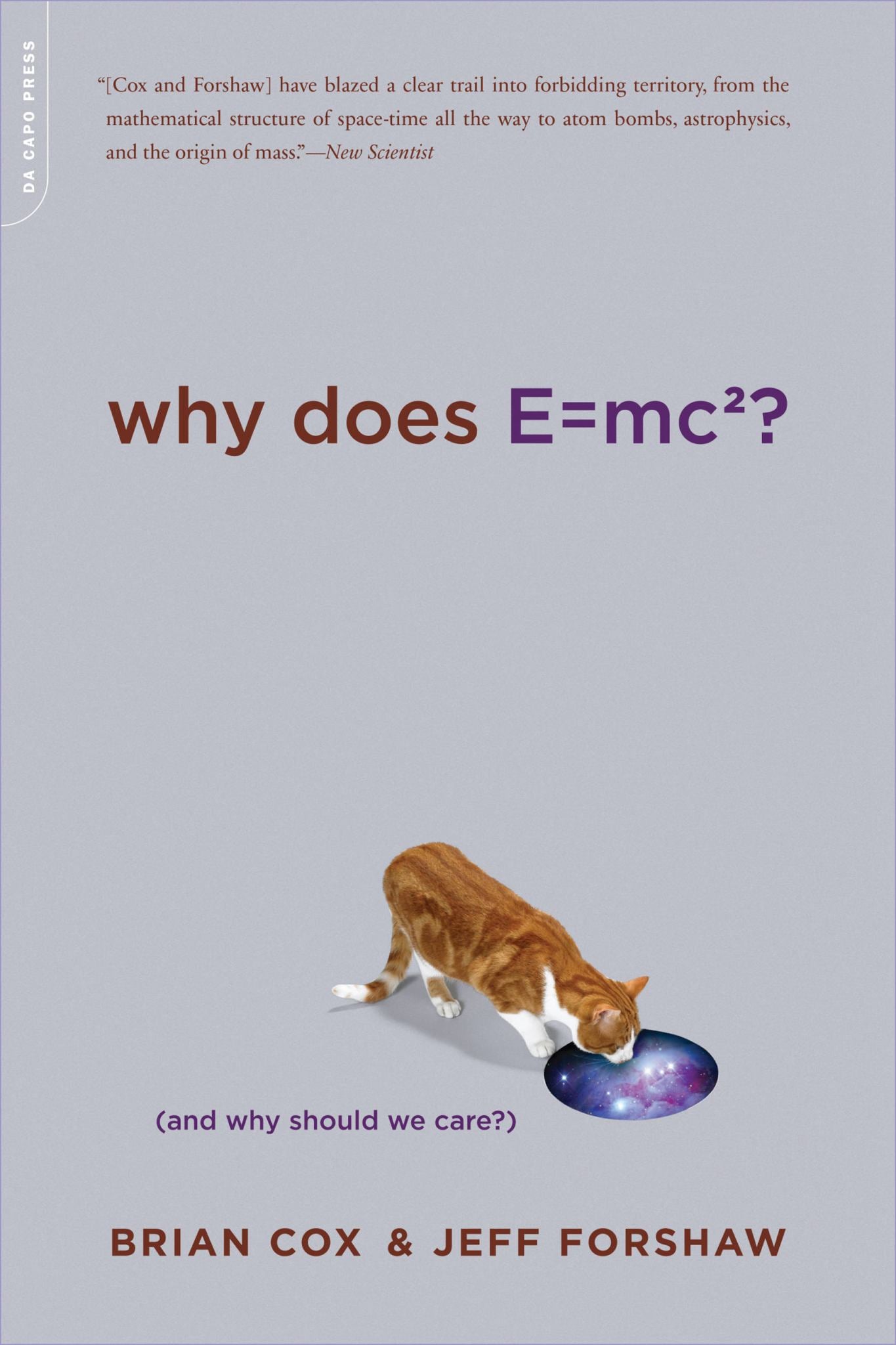 Why Does E=mc2? Cover Image