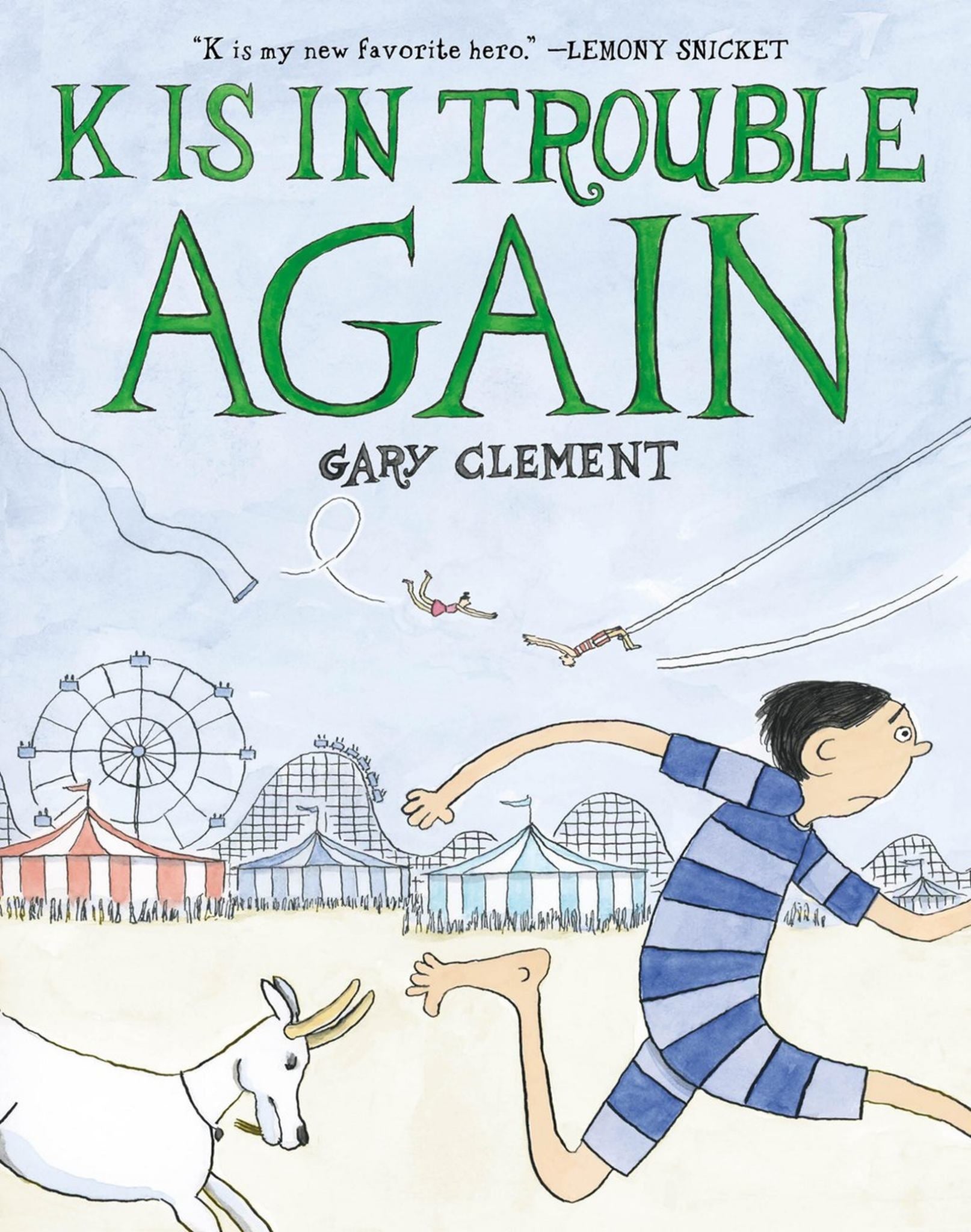 K Is in Trouble AGAIN (a Graphic Novel) Cover Image