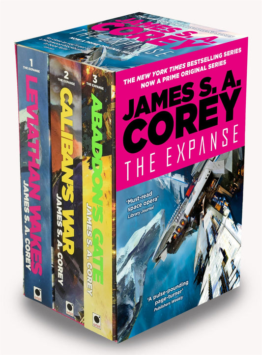 The Expanse Box Set Books 1-3 (Leviathan Wakes, Caliban's War, Abaddon's Gate) Cover Image