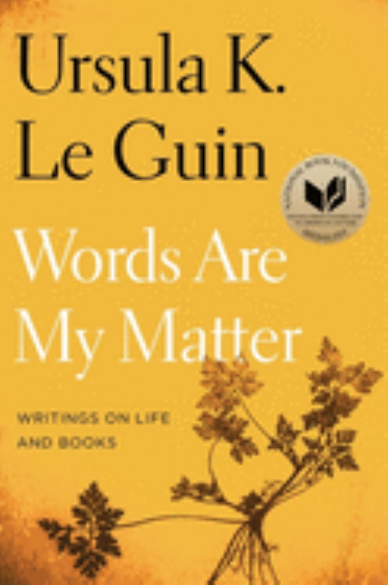 Words Are My Matter Cover Image