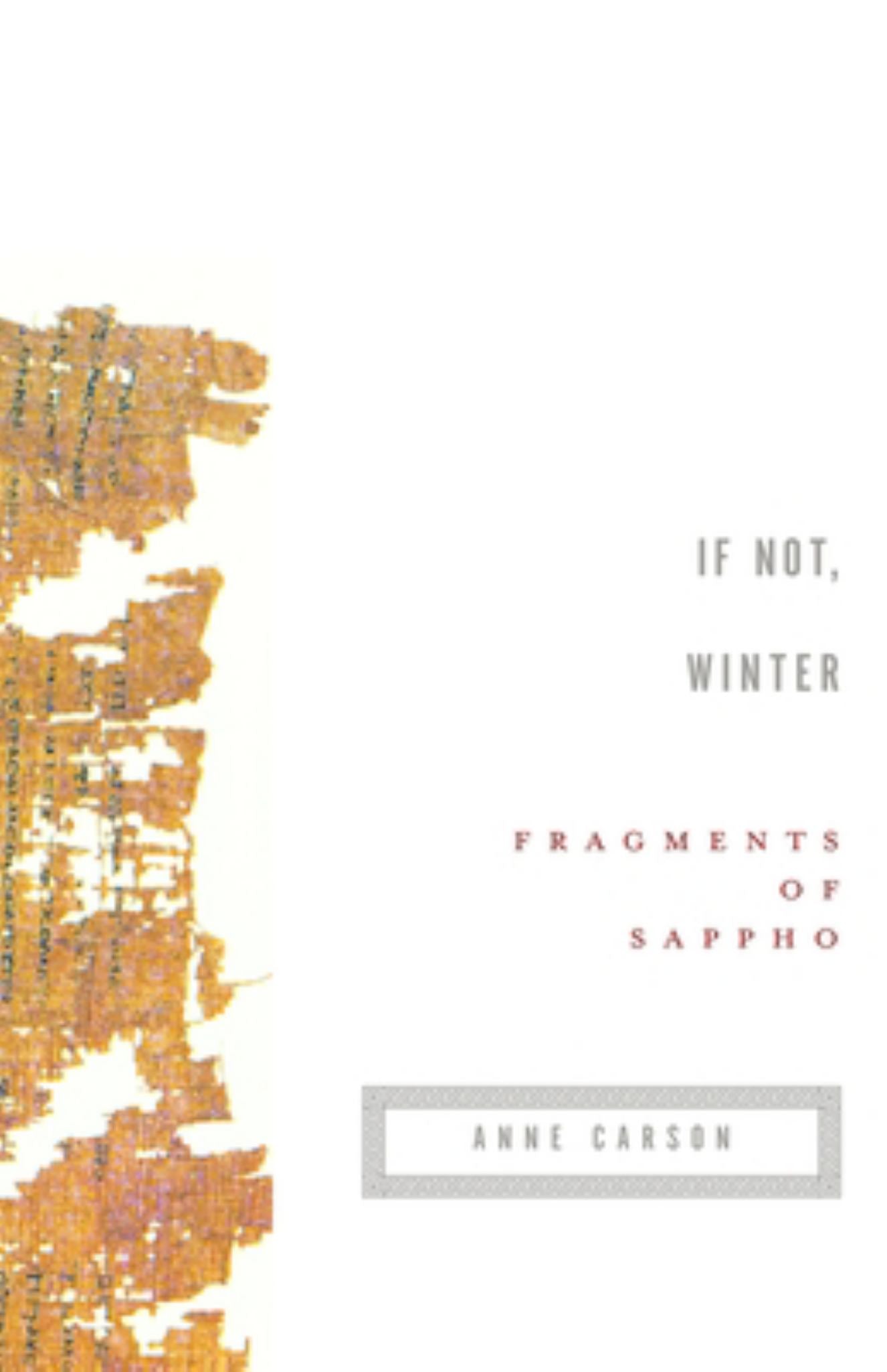 If Not, Winter Cover Image