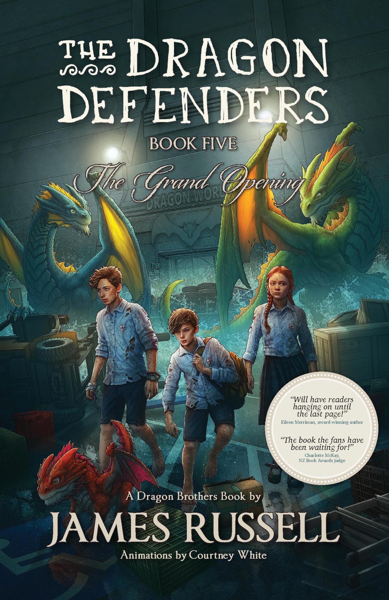 The Dragon Defenders - Book Five Cover Image