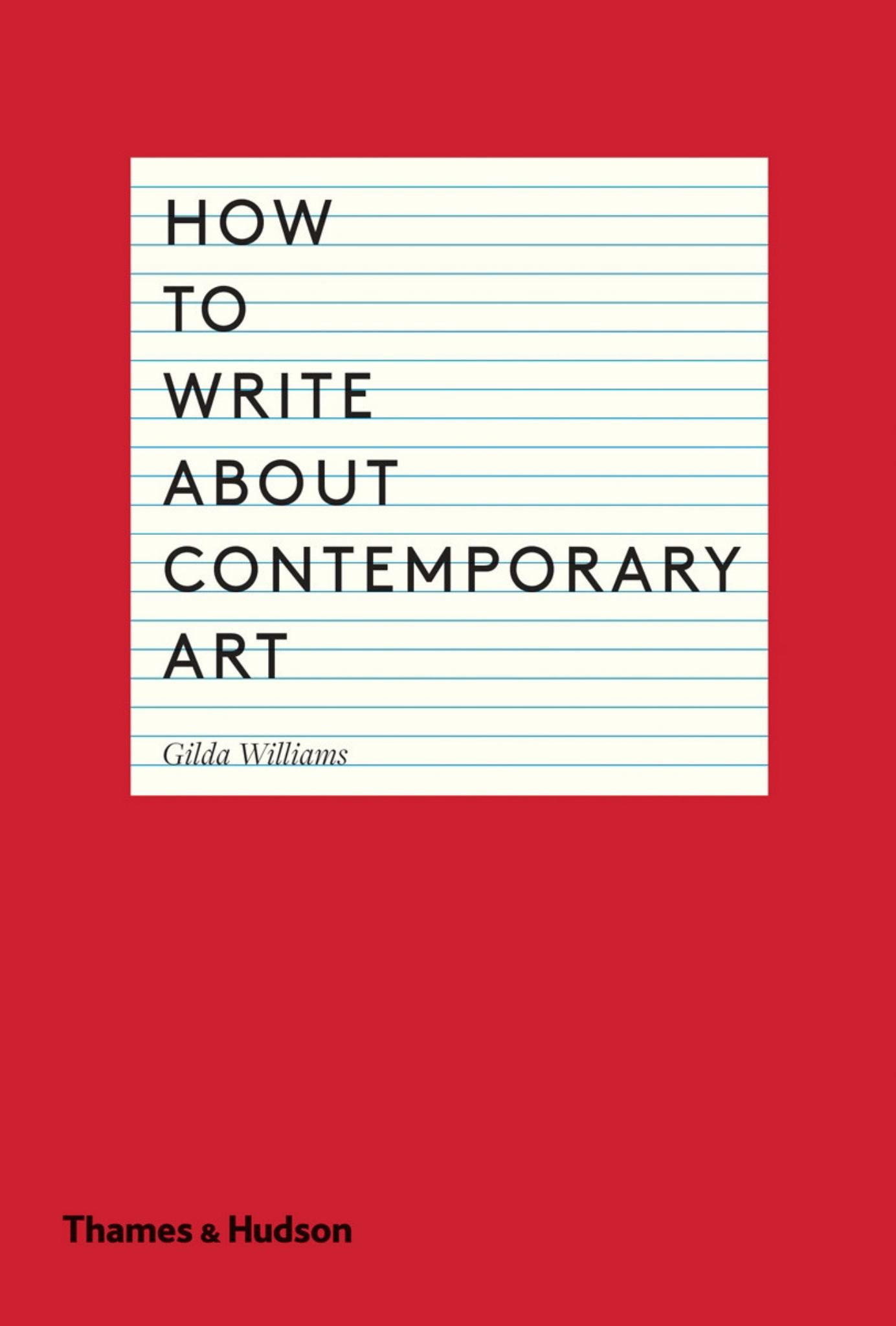 How to Write about Contemporary Art Cover Image
