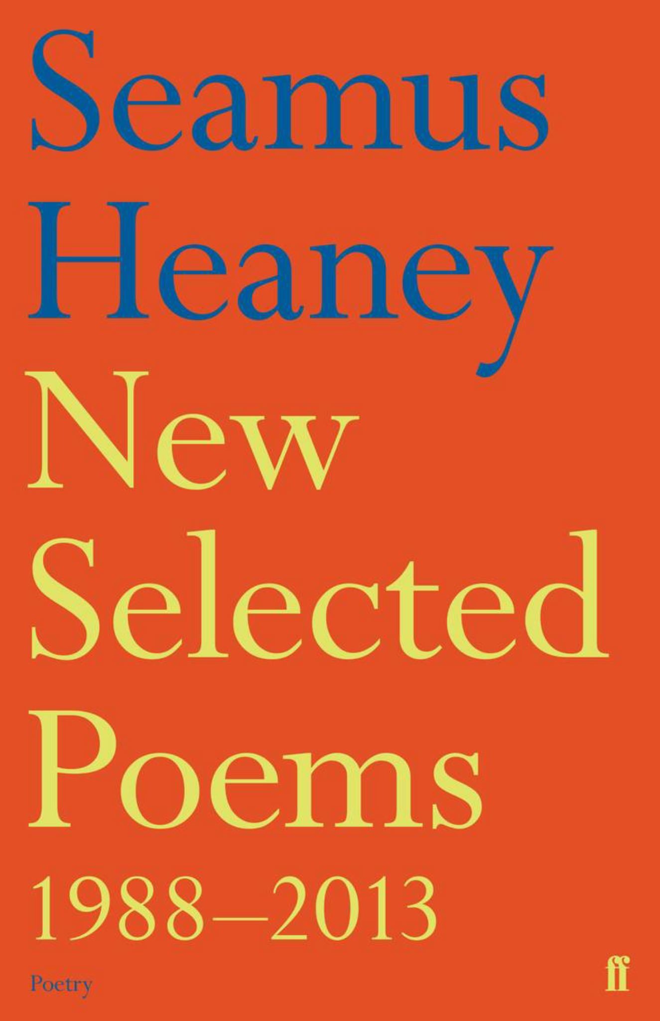 New Selected Poems 1988-2013 Cover Image